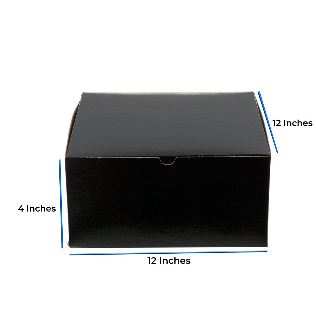 Cake Packaging > Cake Boxes > Black Cake Boxes Kimathi Branch