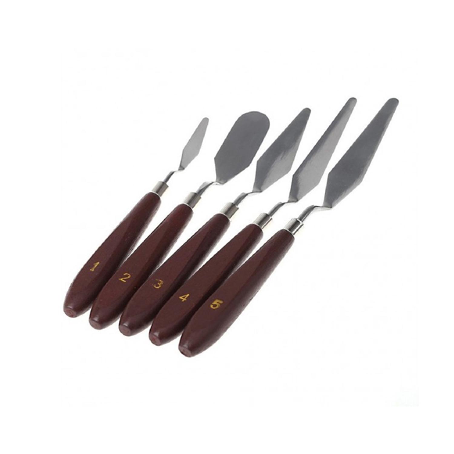 PALLETE KNIVES 5PCS