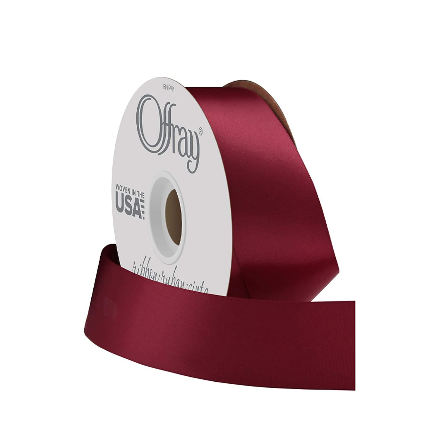 PAPER RIBBON WHOLE MAROON