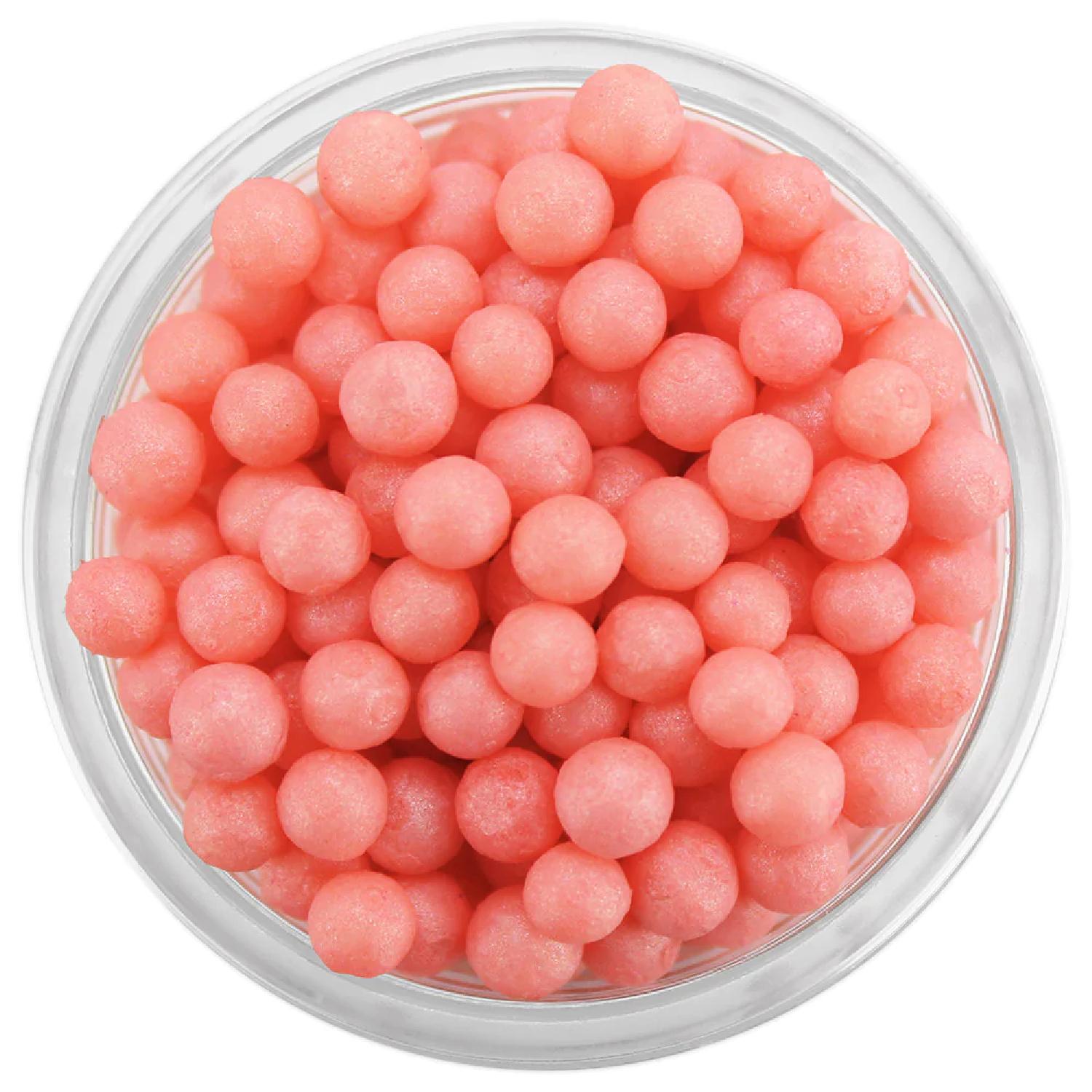 PEACH SUGAR PEARLS 4MM 250GMS