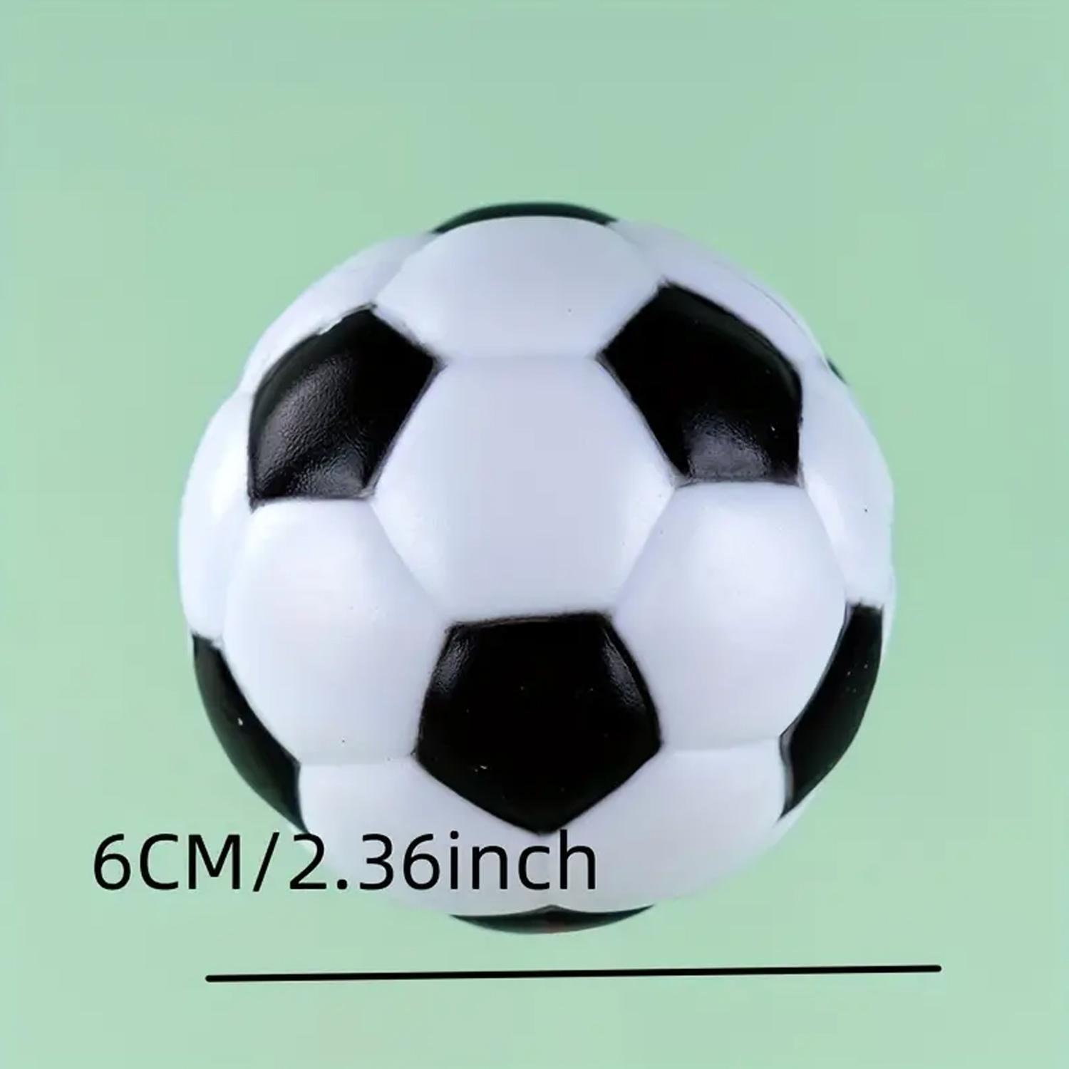 PLASTIC FOOTBALL CAKE TOPPER 6CM