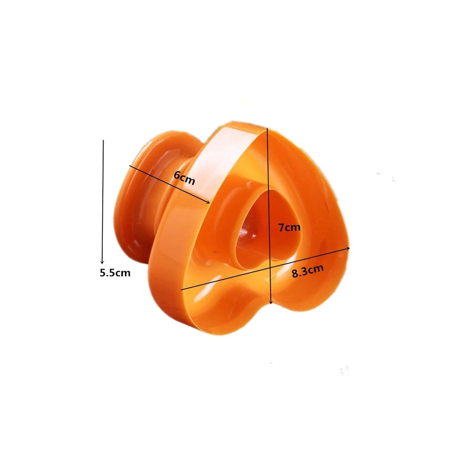 PLASTIC HEART SHAPED DOUGHNUT CUTTER