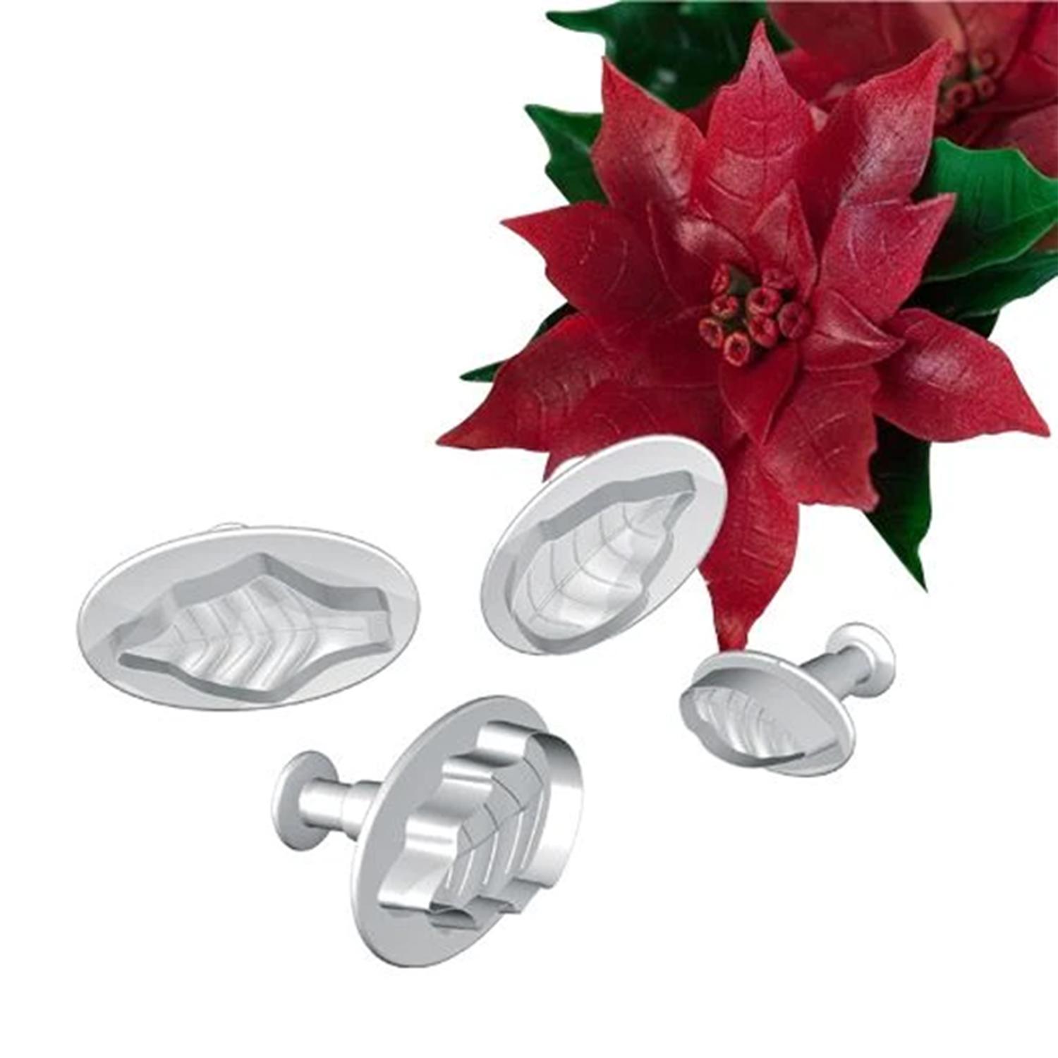 POINSETTIA FLOWER PLUNGER CUTTER