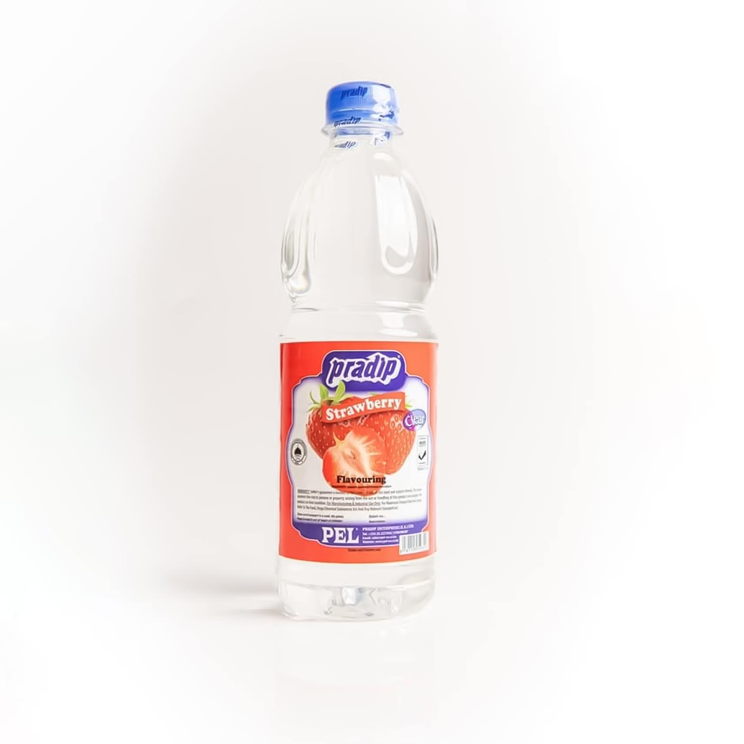 PRADIP STRAWBERRY CLEAR FLAVOUR 1LITRE