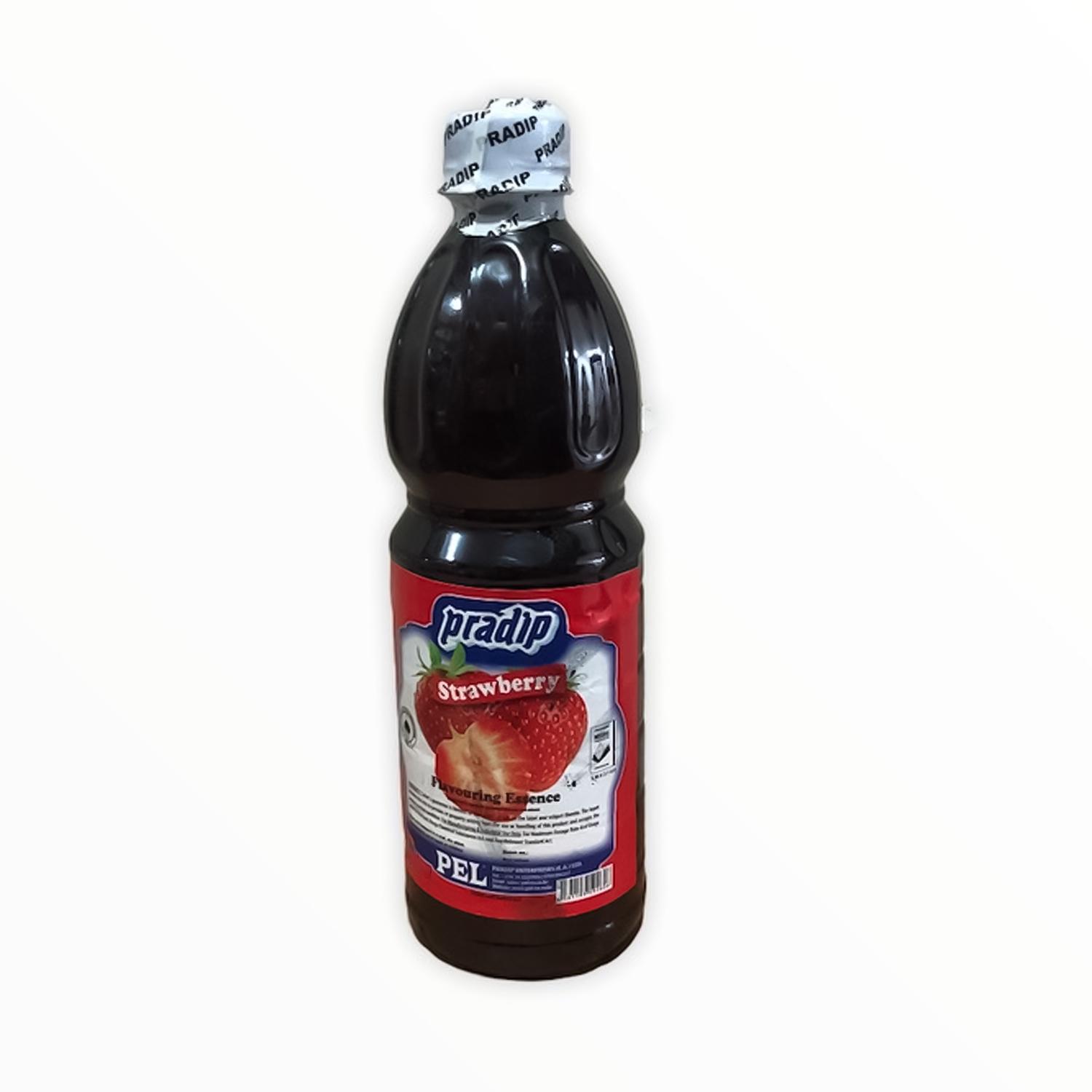 PRADIP STRAWBERRY DARK FLAVOUR 1 LITRE