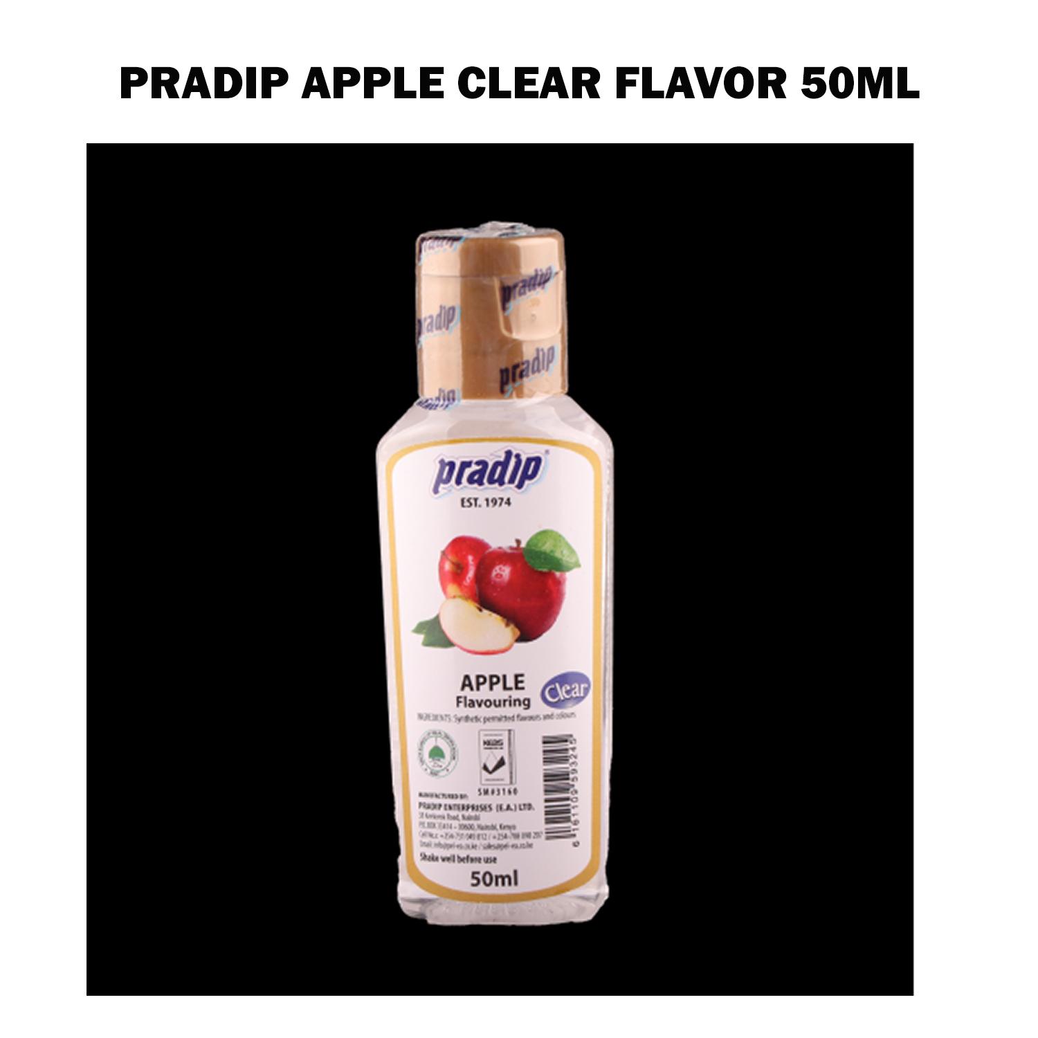 PRADIP APPLE CLEAR FLAVOR 50ML