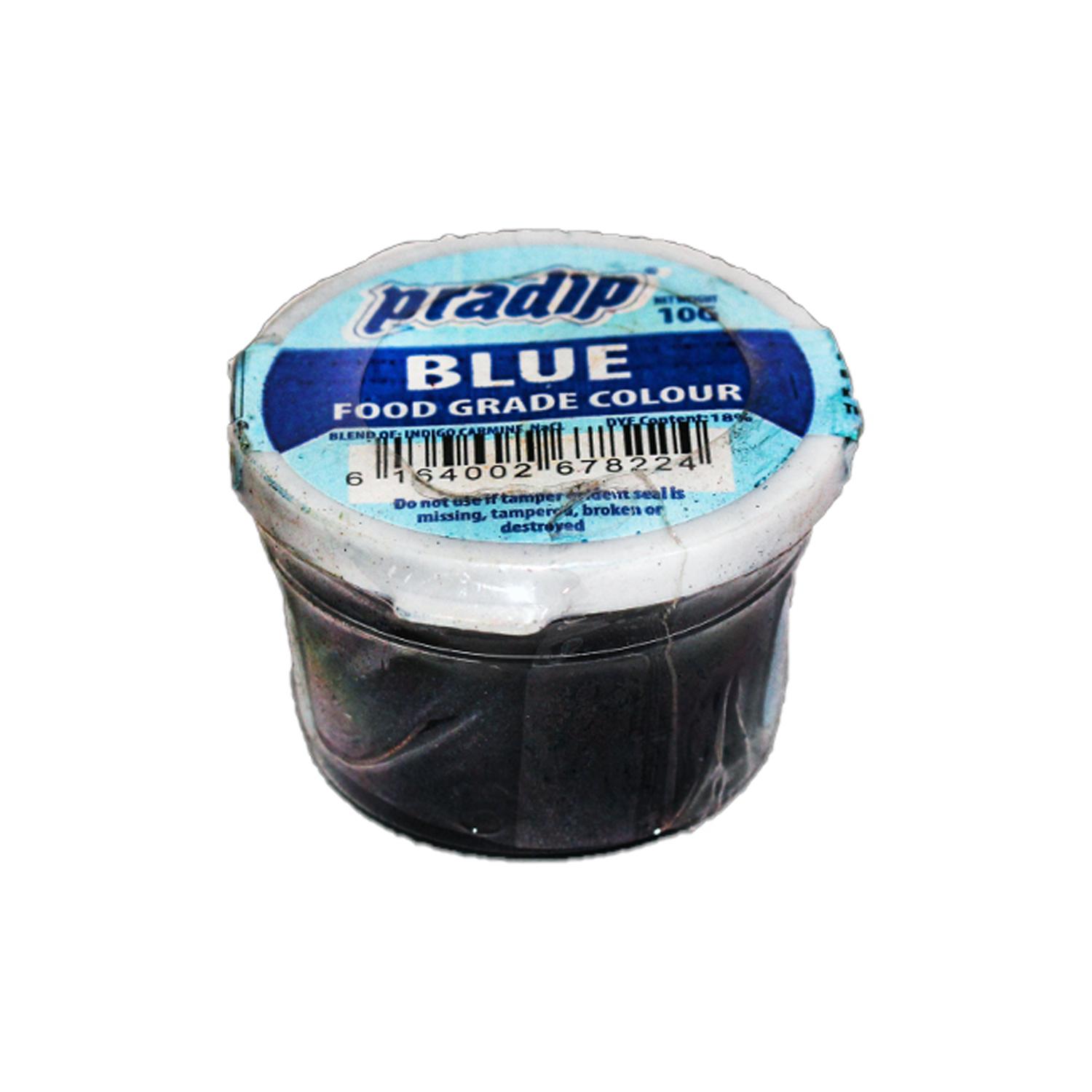 PRADIP BLUE FOOD COLOUR POWDER10GMS