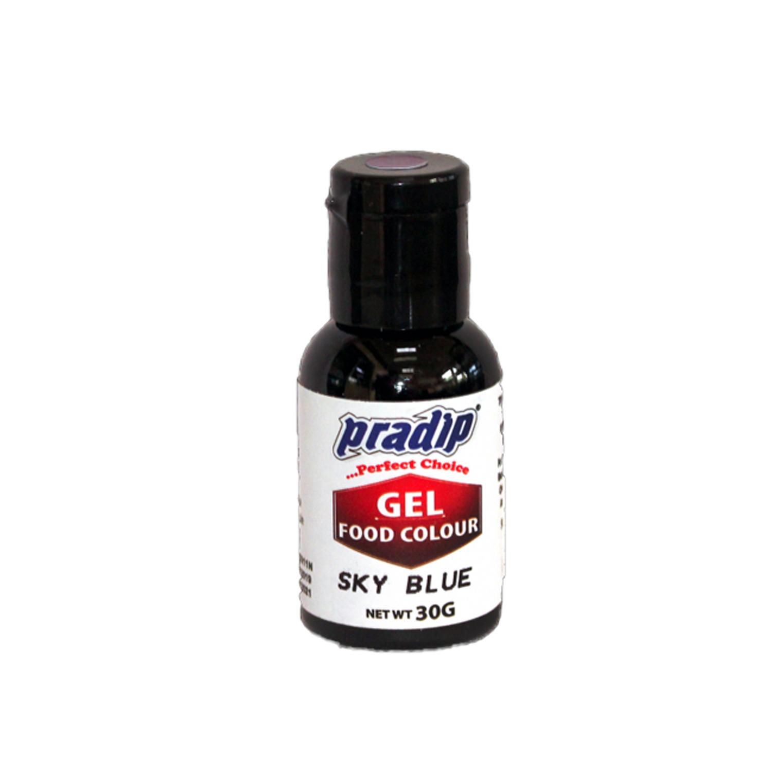 PRADIP GEL FOOD COLOUR SKY BLUE 30GM