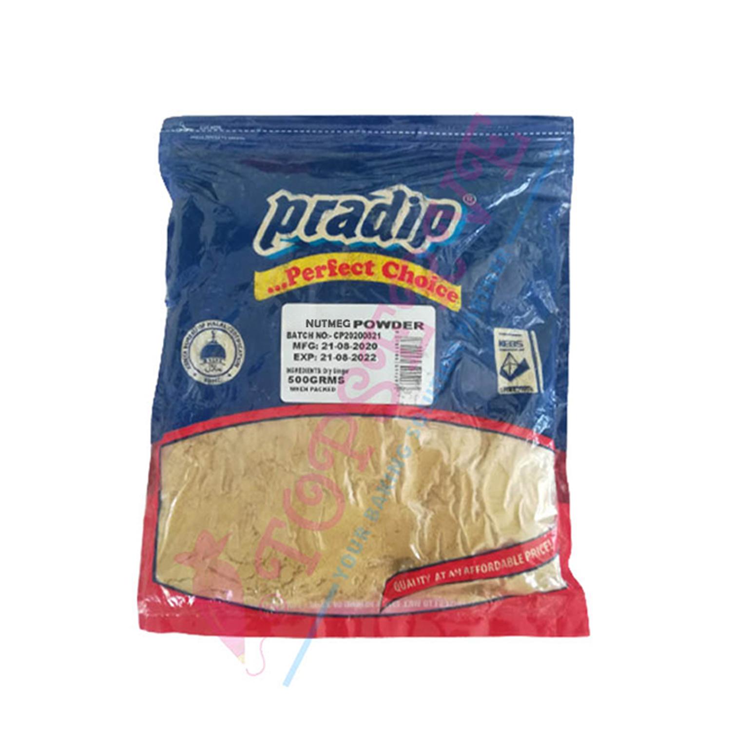 PRADIP NUTMEG POWDER 500GMS