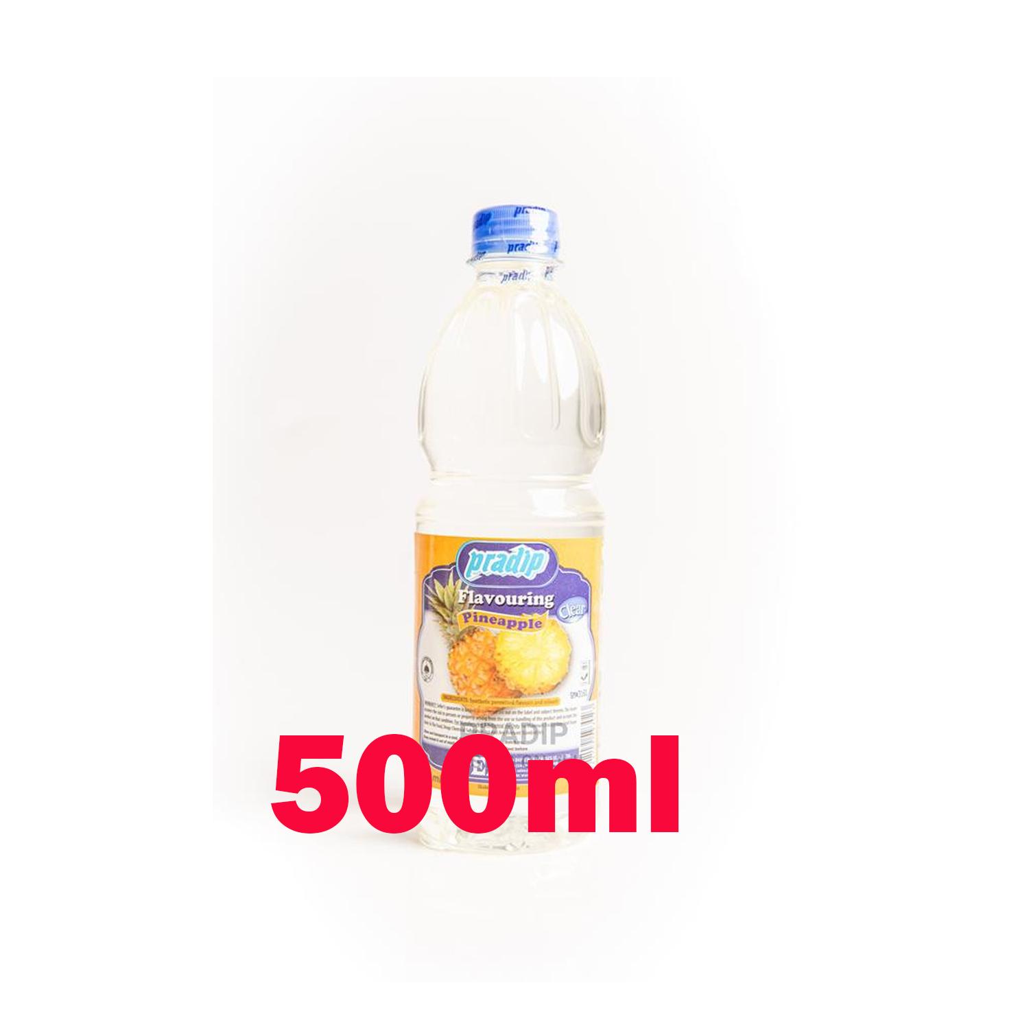 PRADIP PINEAPPLE CLEAR FLAVOR 500MLS