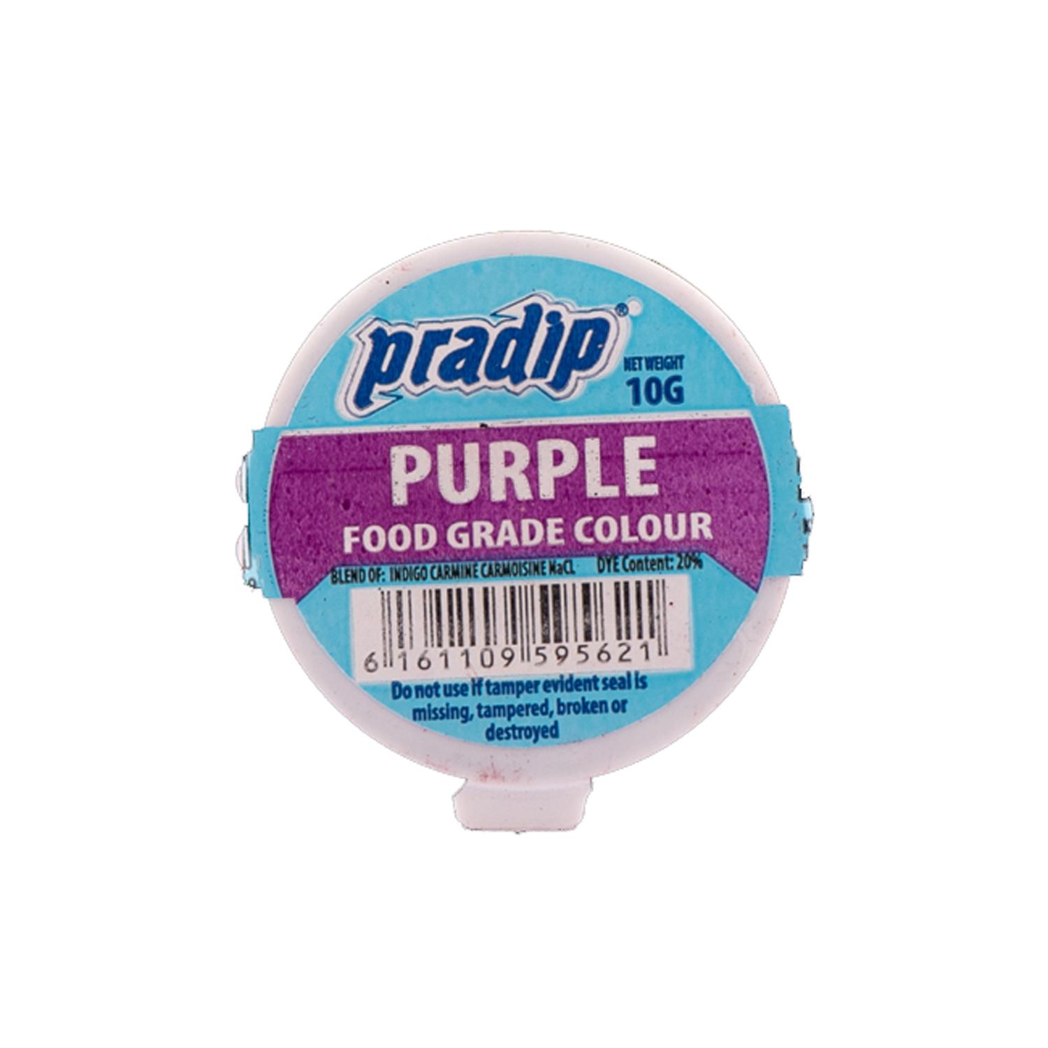 PRADIP PURPLE FOOD COLOUR POWDER 10GMS