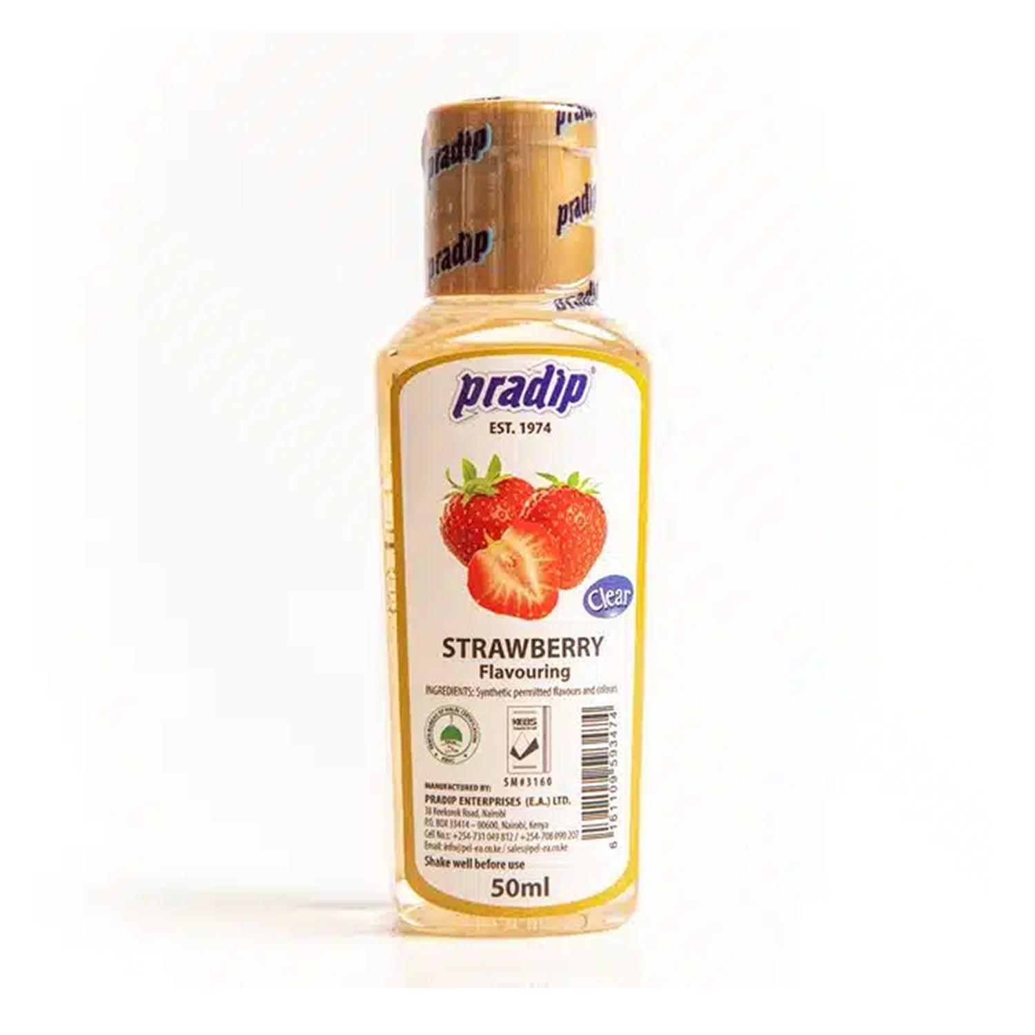 PRADIP STRAWBERRY CLEAR FLAVOUR 50ML