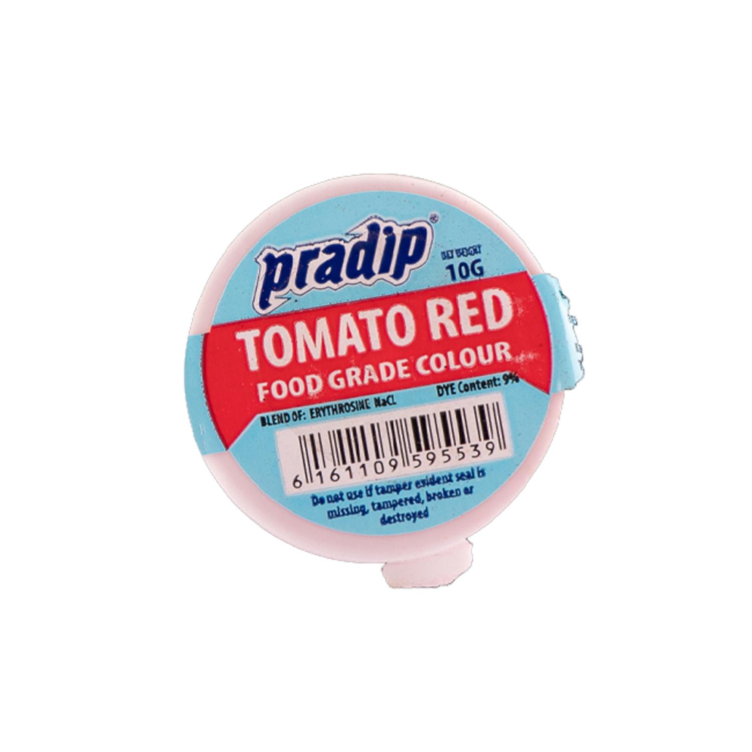 PRADIP TOMATO RED FOOD COLOUR POWDER 10GM