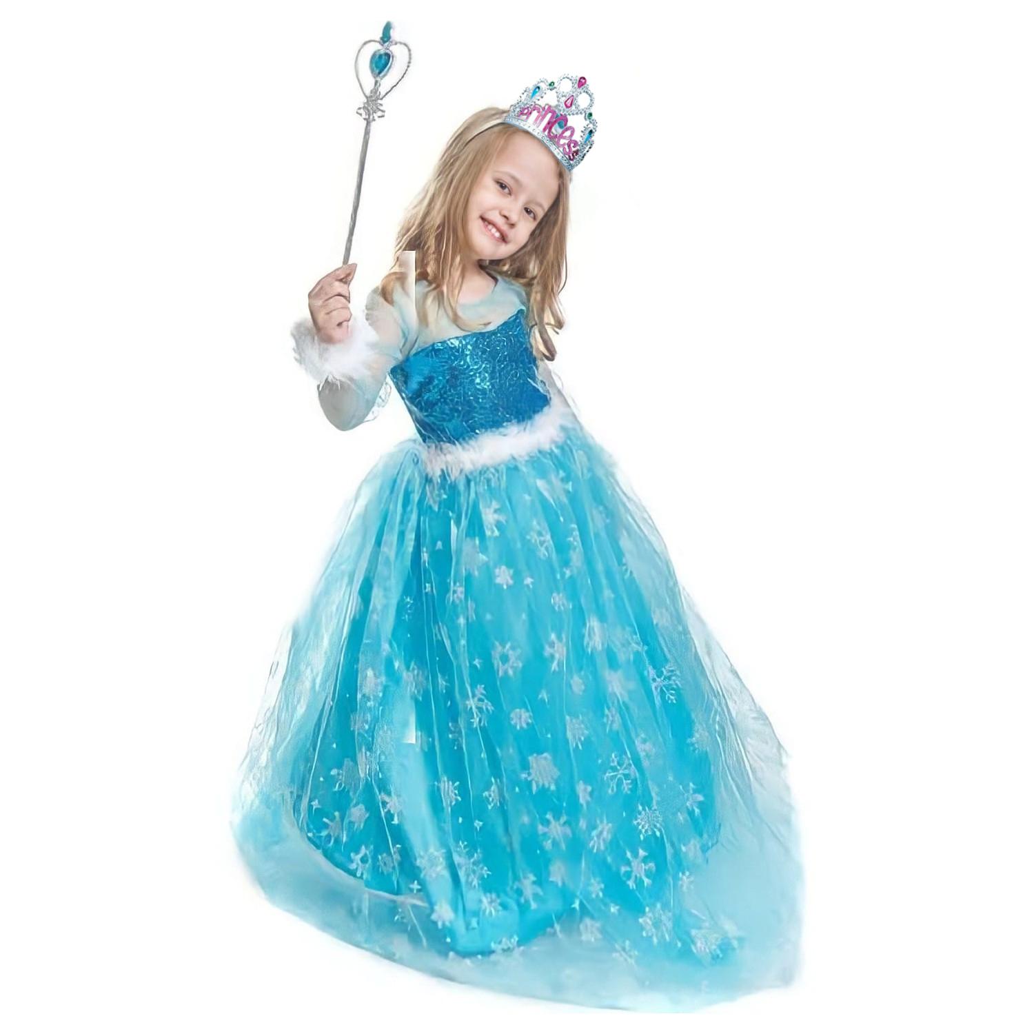 PRINCESS TIARA IN BLUE