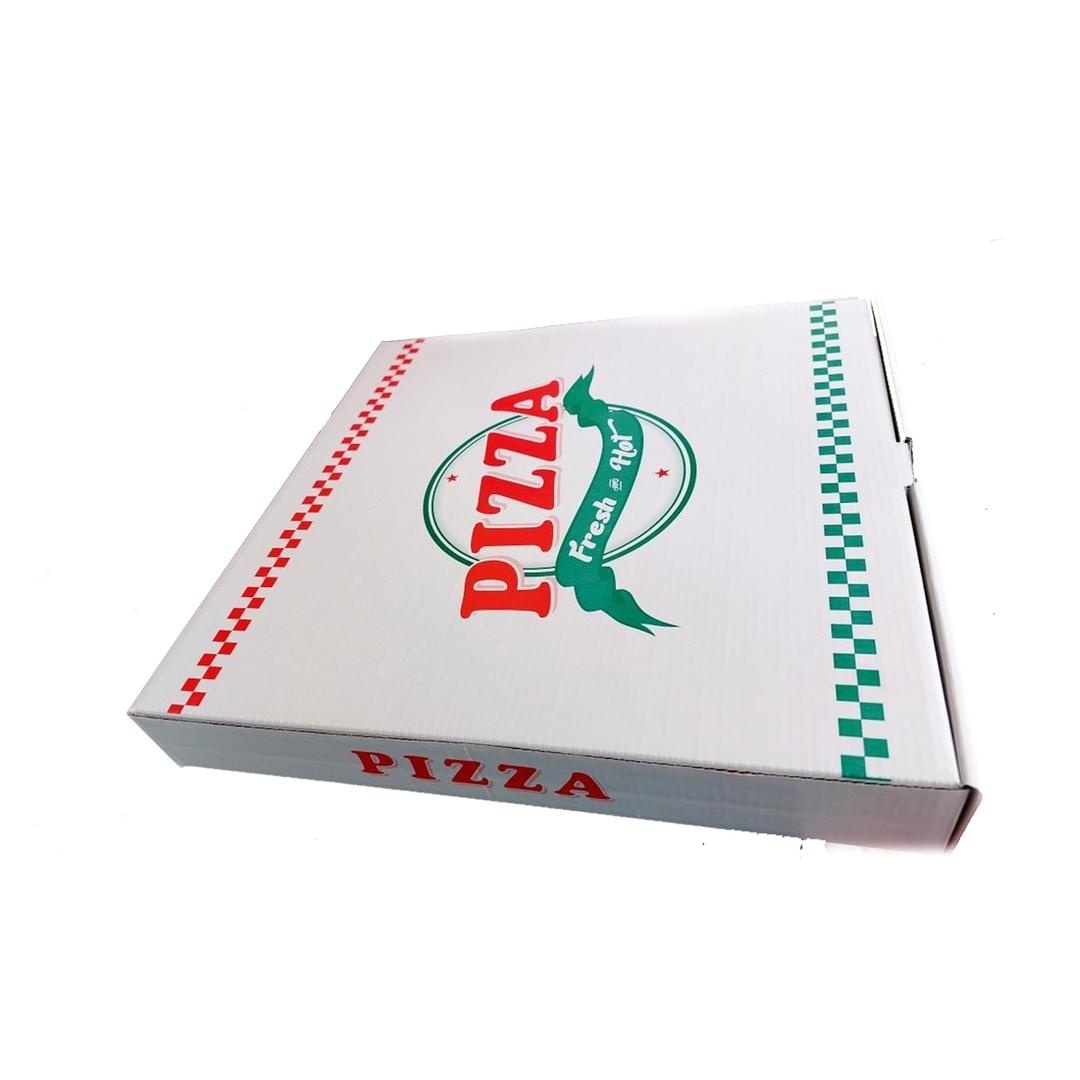 PRINTED PIZZA BOX 12''X12''X 1 5/8'' Kimathi Branch Topserve Baking