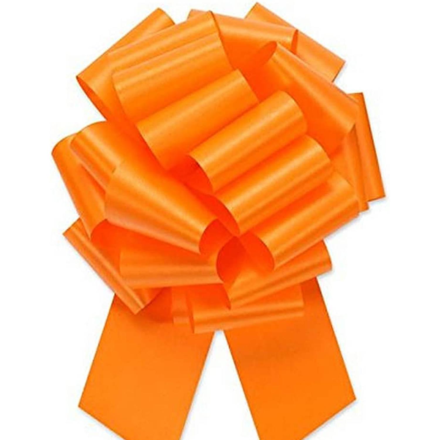 PULL FLOWER RIBBON 1/2'' ORANGE