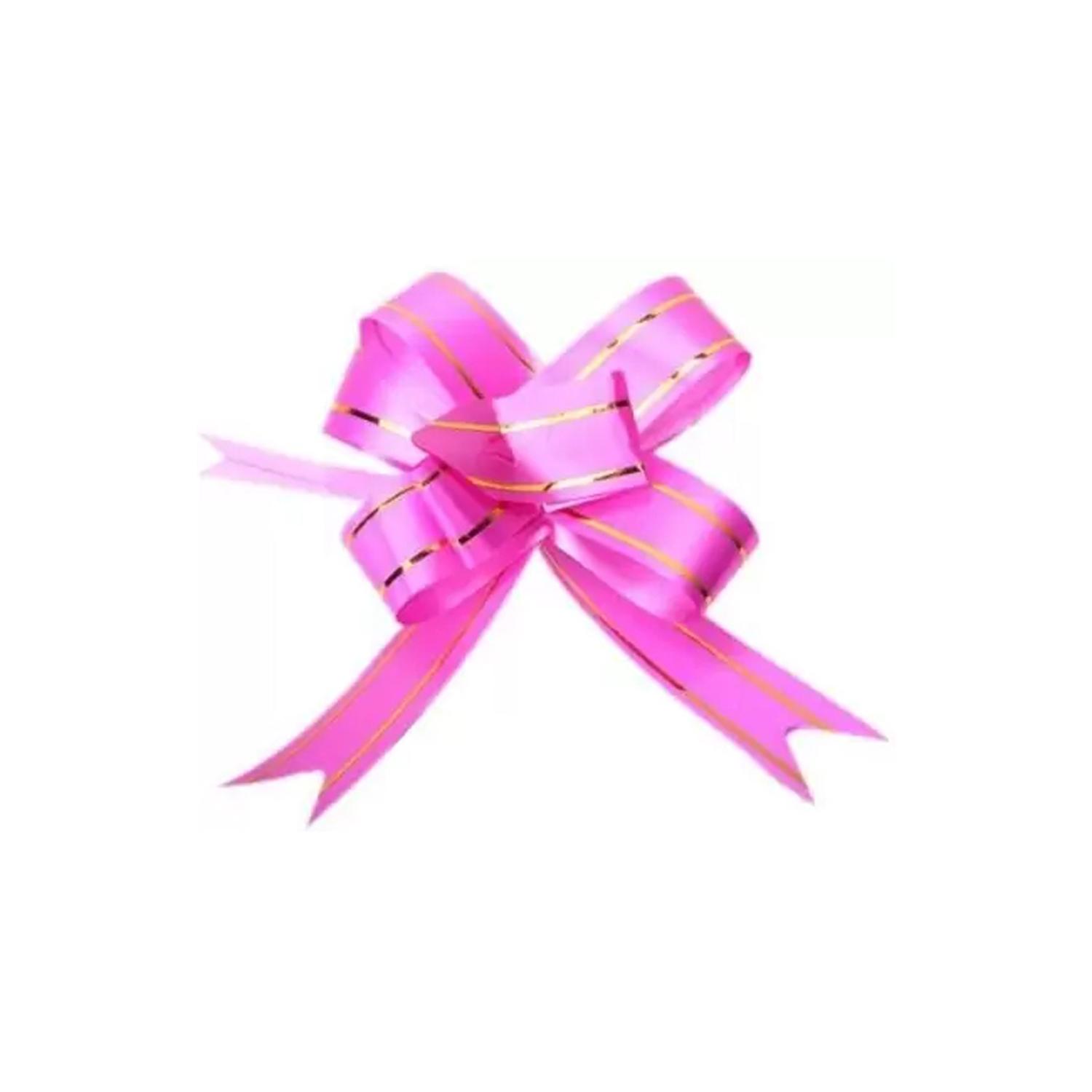 PULL FLOWER RIBBON 1/2'' PINK