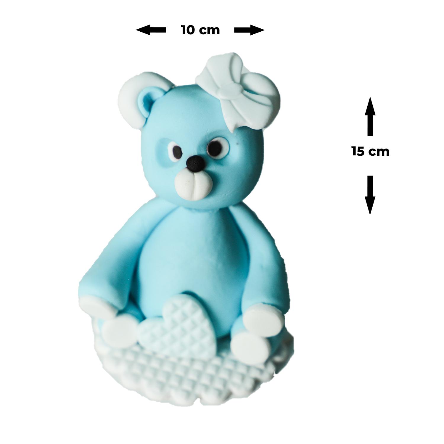 PURPLE SUGARCRAFT BLUE TEDDY BEAR