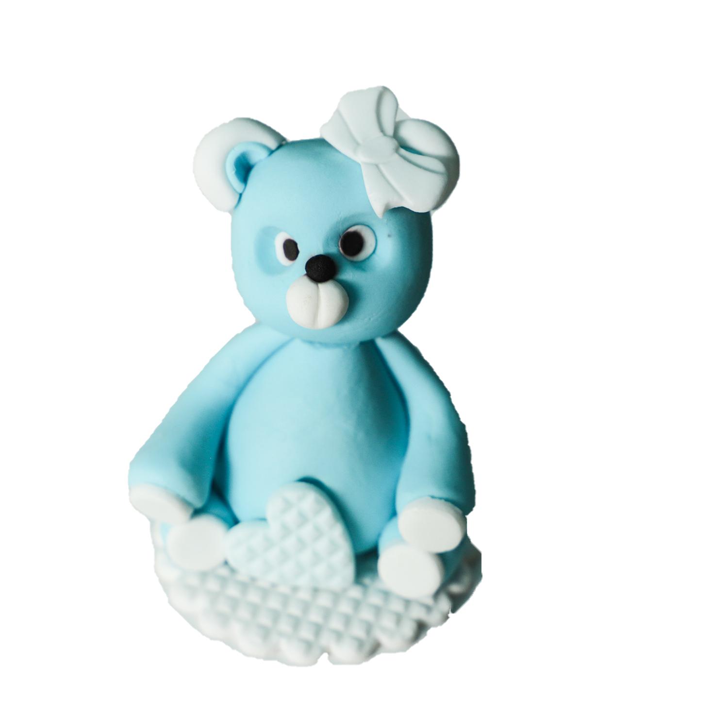 PURPLE SUGARCRAFT BLUE TEDDY BEAR