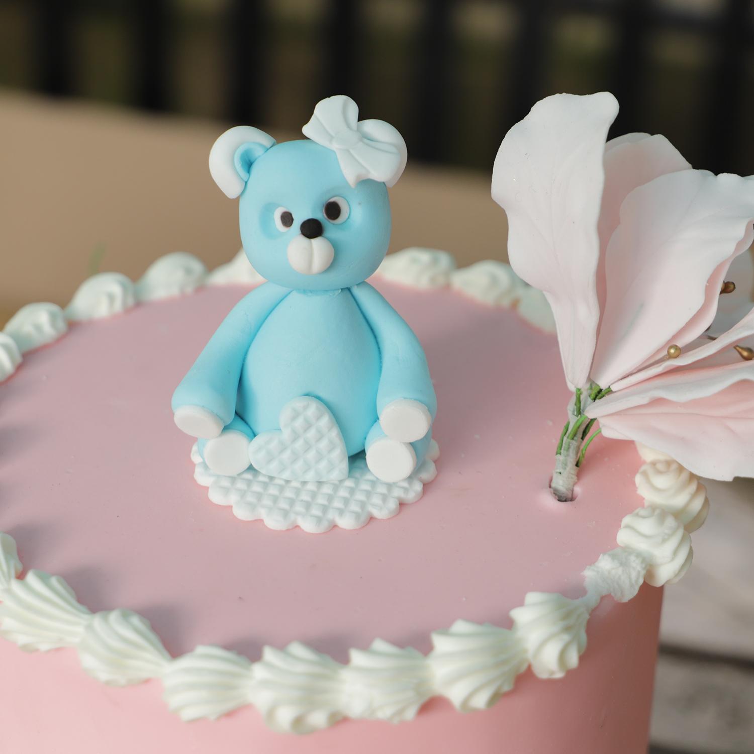 PURPLE SUGARCRAFT BLUE TEDDY BEAR