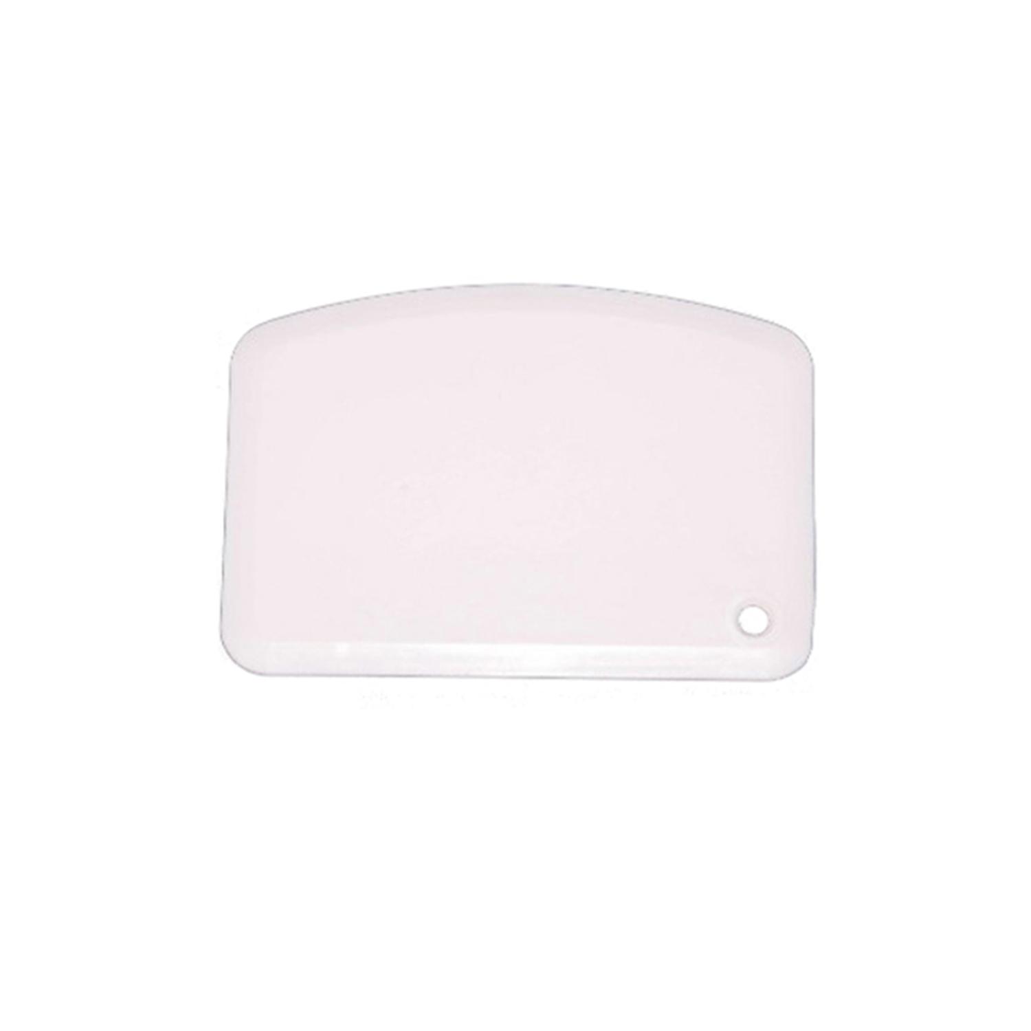 RECTANGULAR PLASTIC SCRAPPER 10CM X 15CM