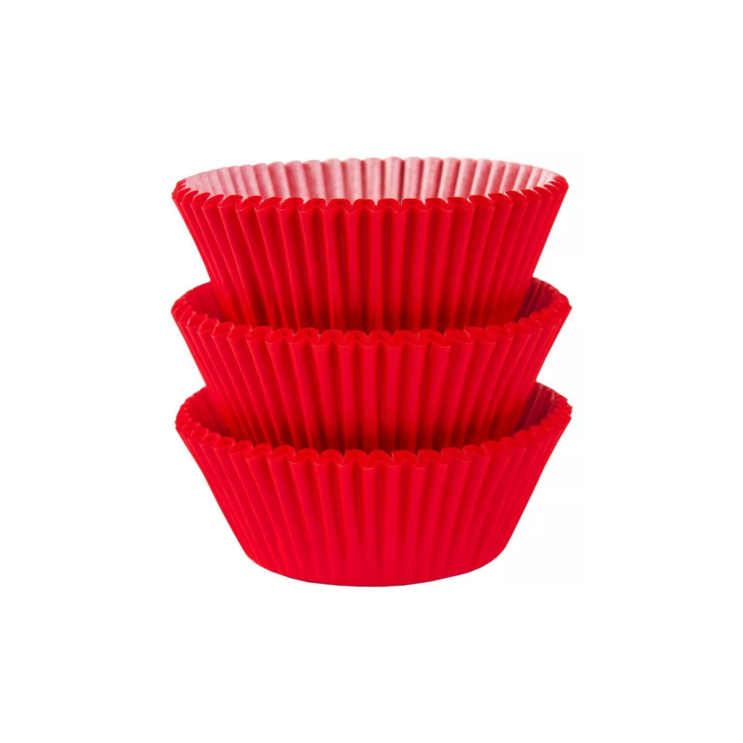 11.5CM RED CUPCAKE LINERS 100PCS