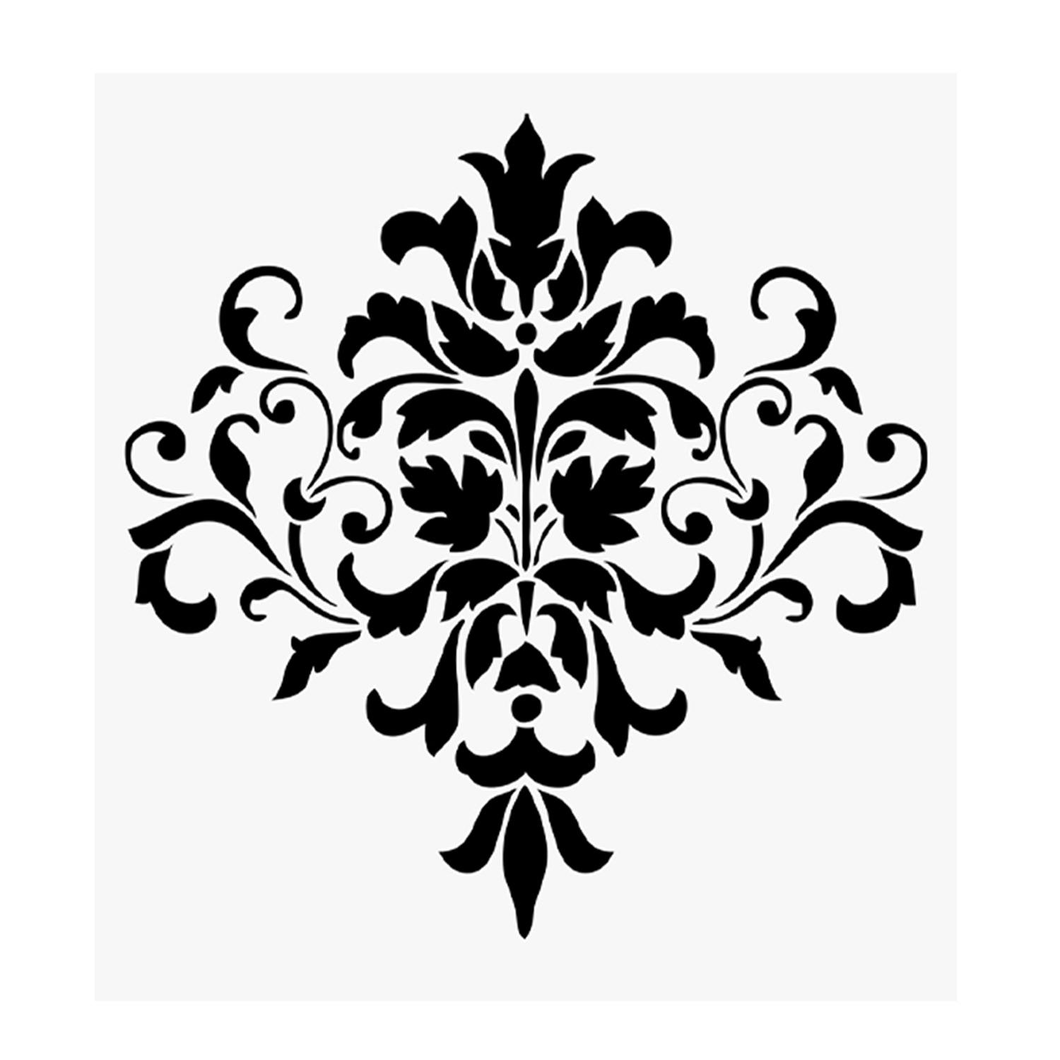 ROYAL DAMASK TIER STENCIL ST 269-4