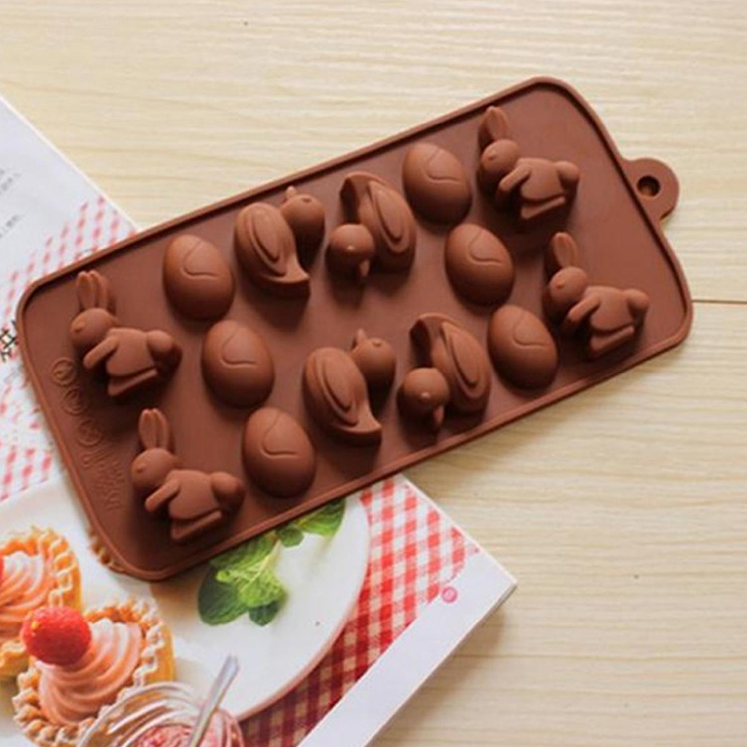 SCM0008 CHOCOLATE SILICON MOULD DUCK