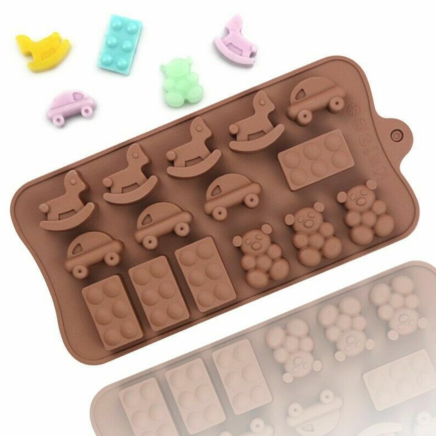 SCM0010 CHOCOLATE SILICON MOULD HORSE