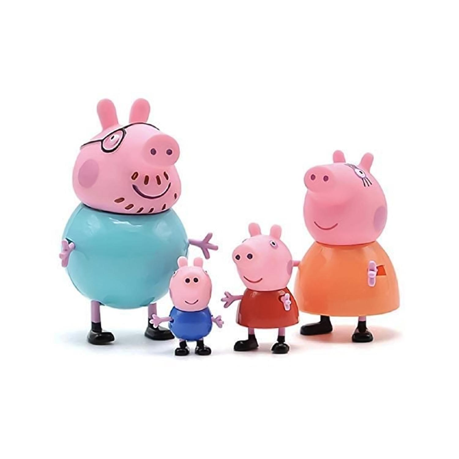 SET OF 4 PEPPA PIG TOPPERS