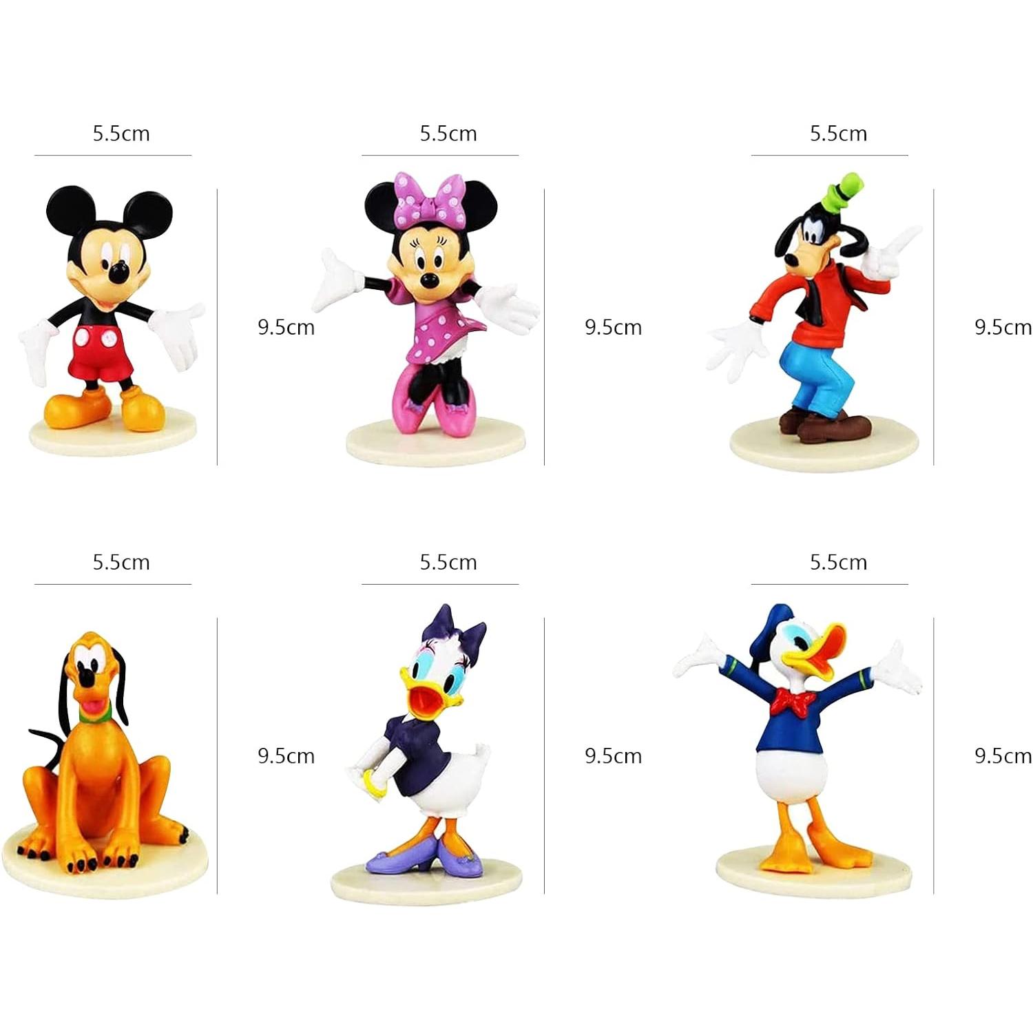 SET OF 6 DEKORA MICKEY MOUSE TOPPER