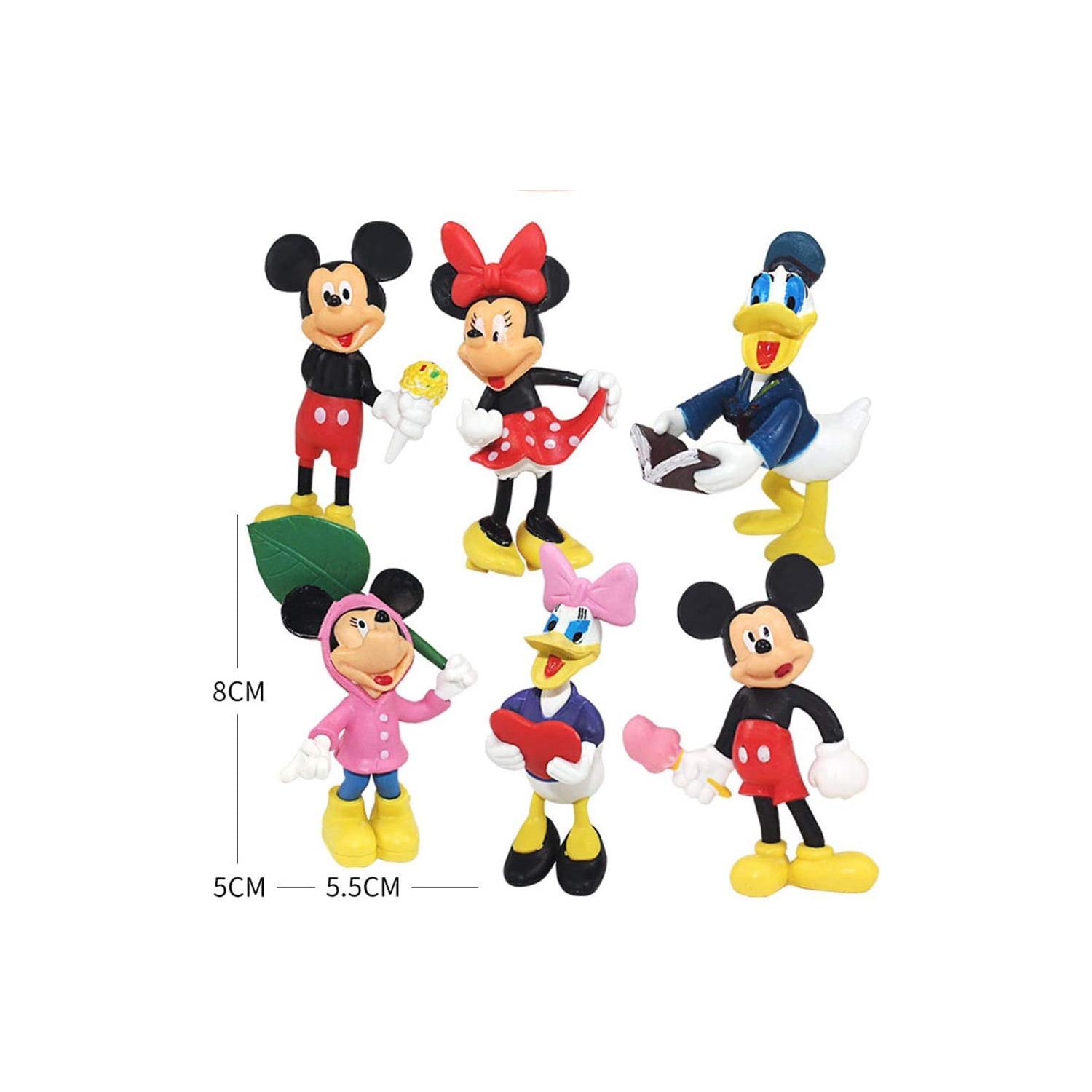 SET OF 6 MICKEY MOUSE FIGURINES