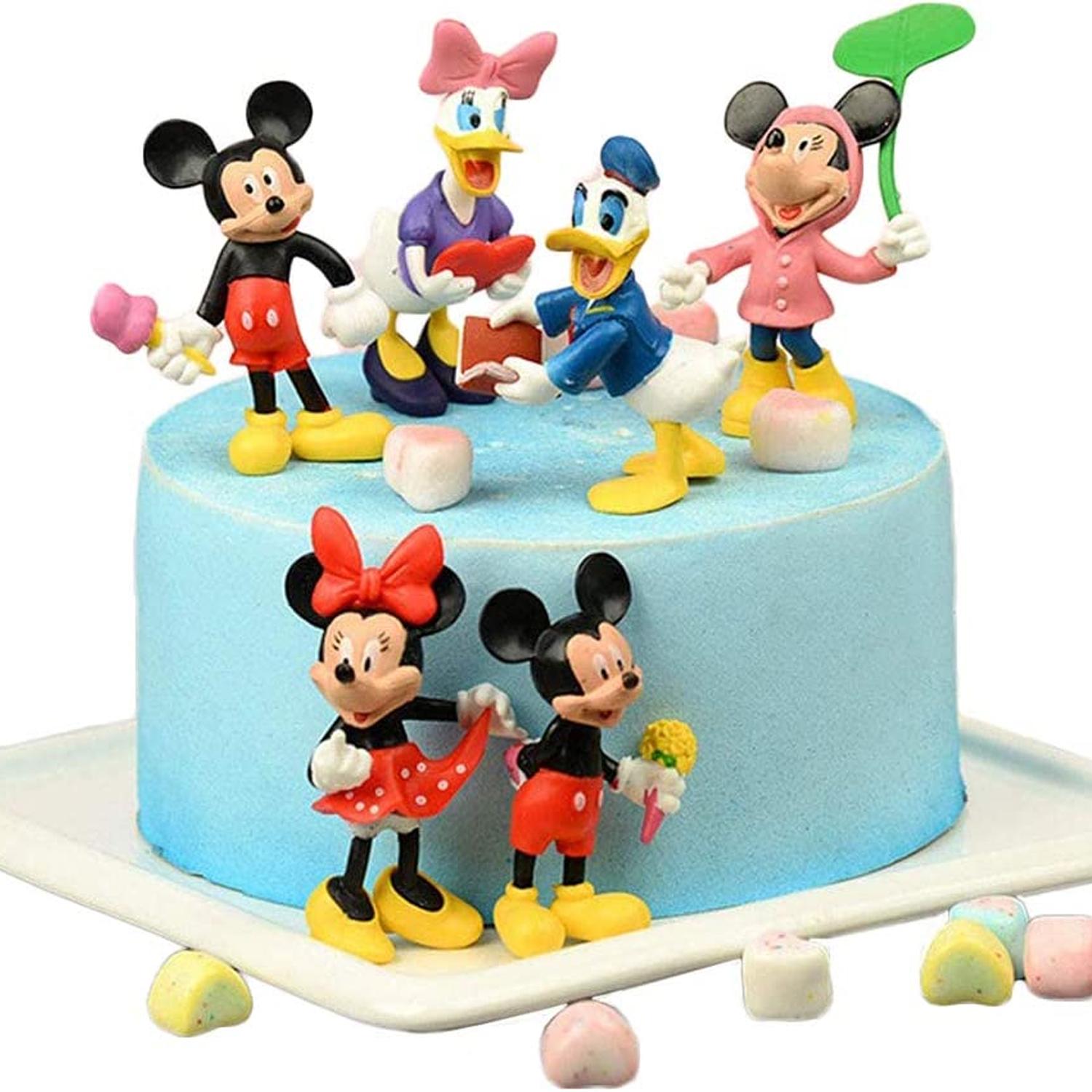 SET OF 6 MICKEY MOUSE FIGURINES