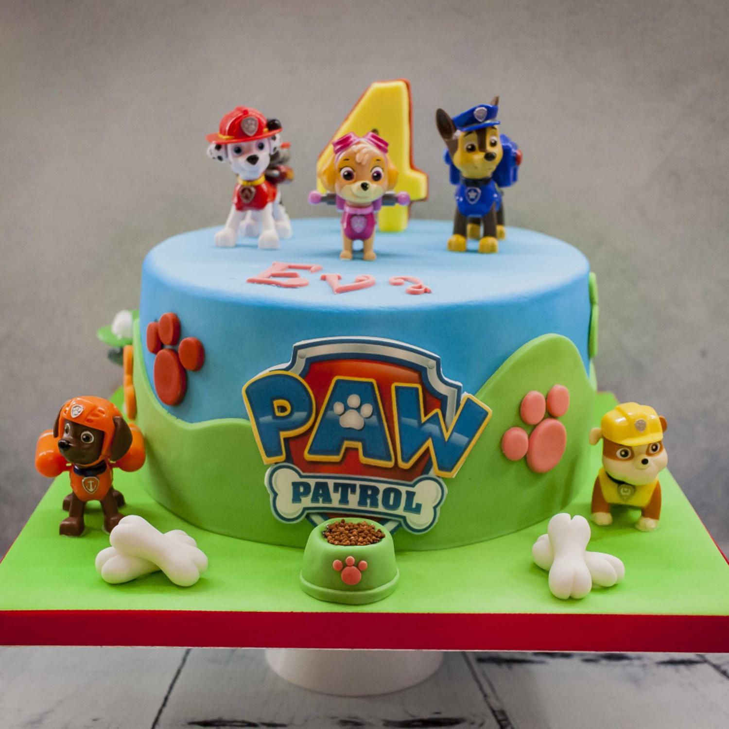 PAW PATROL TOPPER SET