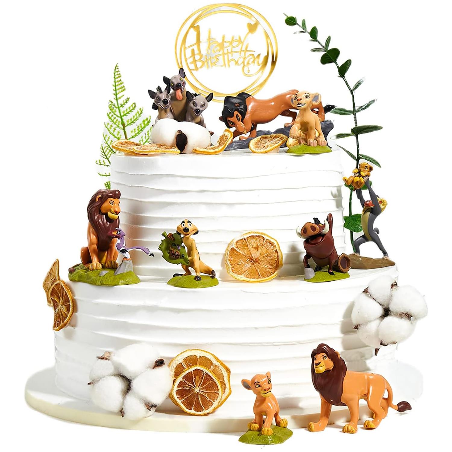 SET OF 9 LION KING TOPPERS