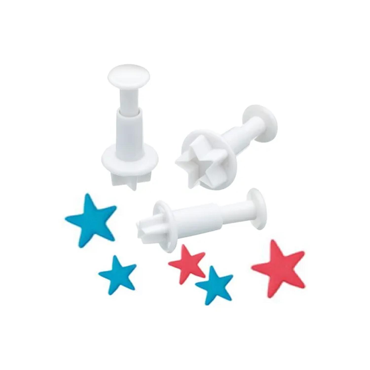 SET OF 3 STAR PLUNGER CUTTER