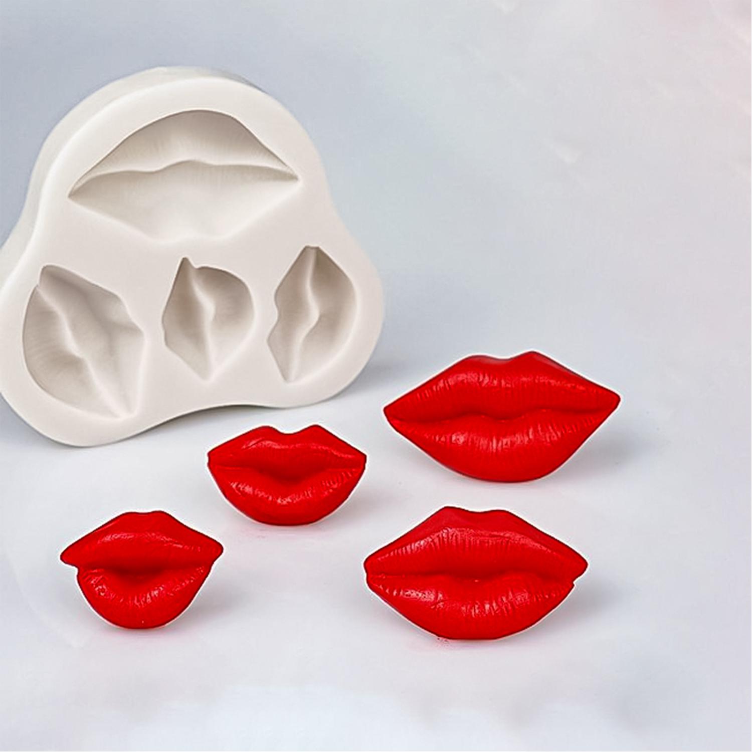 SFGM0017 4 LIPS SILICON MOLD