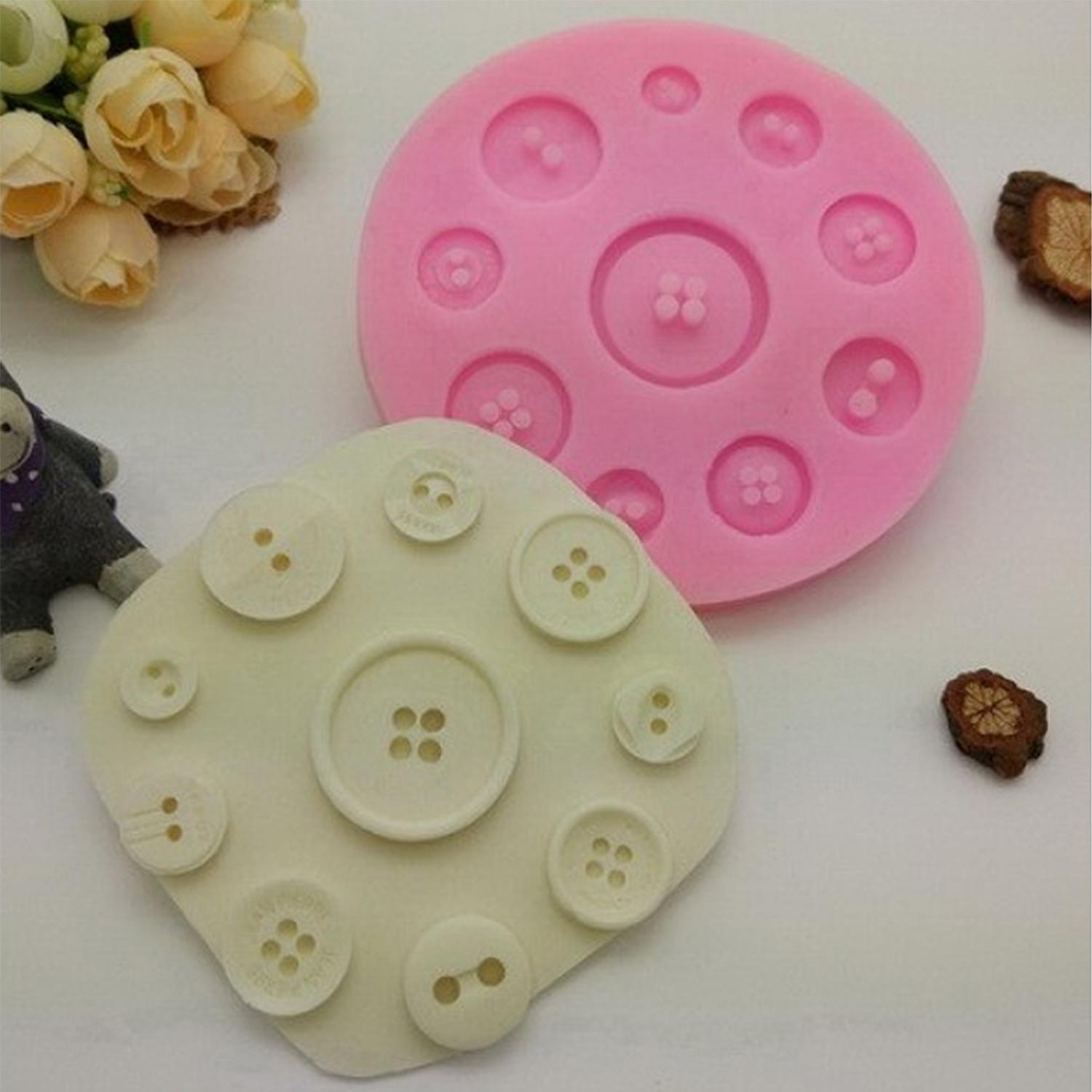 SFGM0041 BUTTON SILICON MOLD ROUND