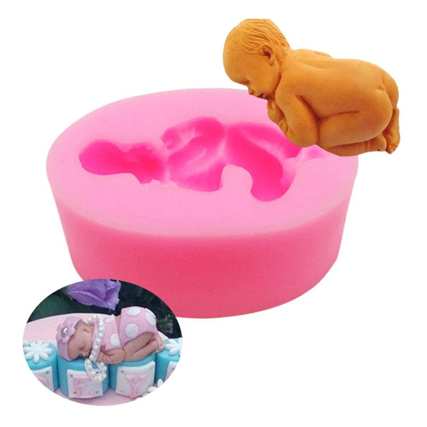 SFGM0090 SLEEPING BABY SILICONE MOULD SMALL