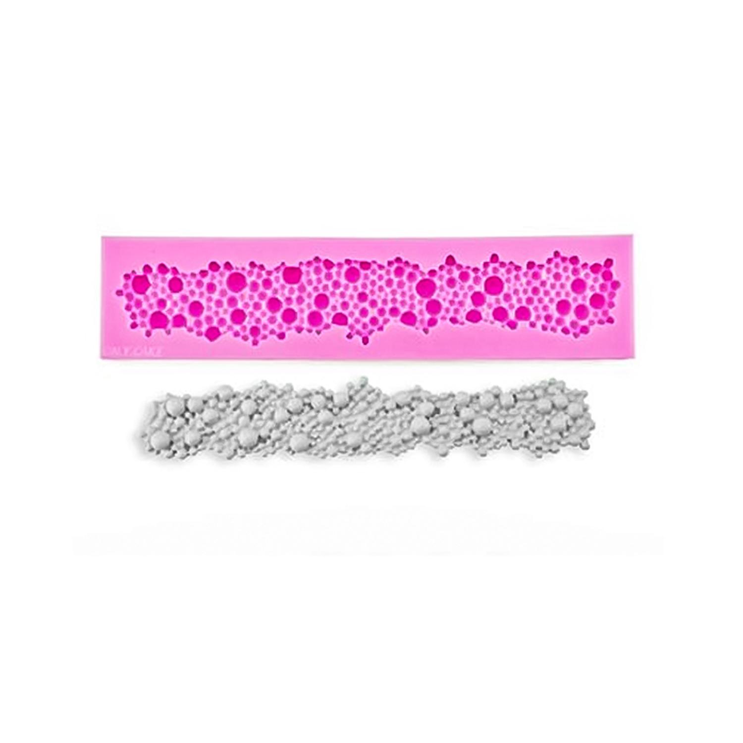 SFGM0121 PEARL BORDER SILICONE MOULD