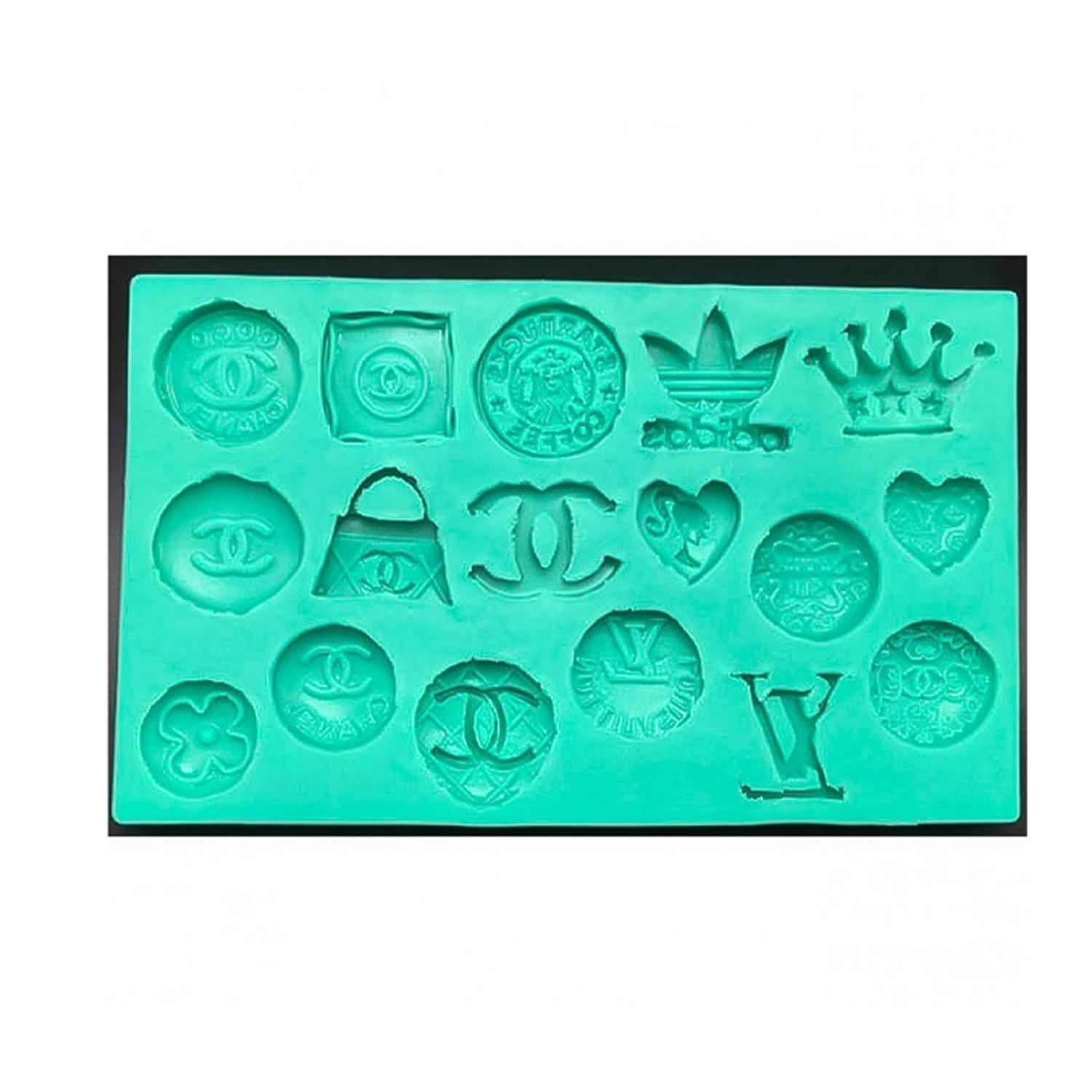 SFGM0168 DESIGNER LOGO SILICON MOLDS
