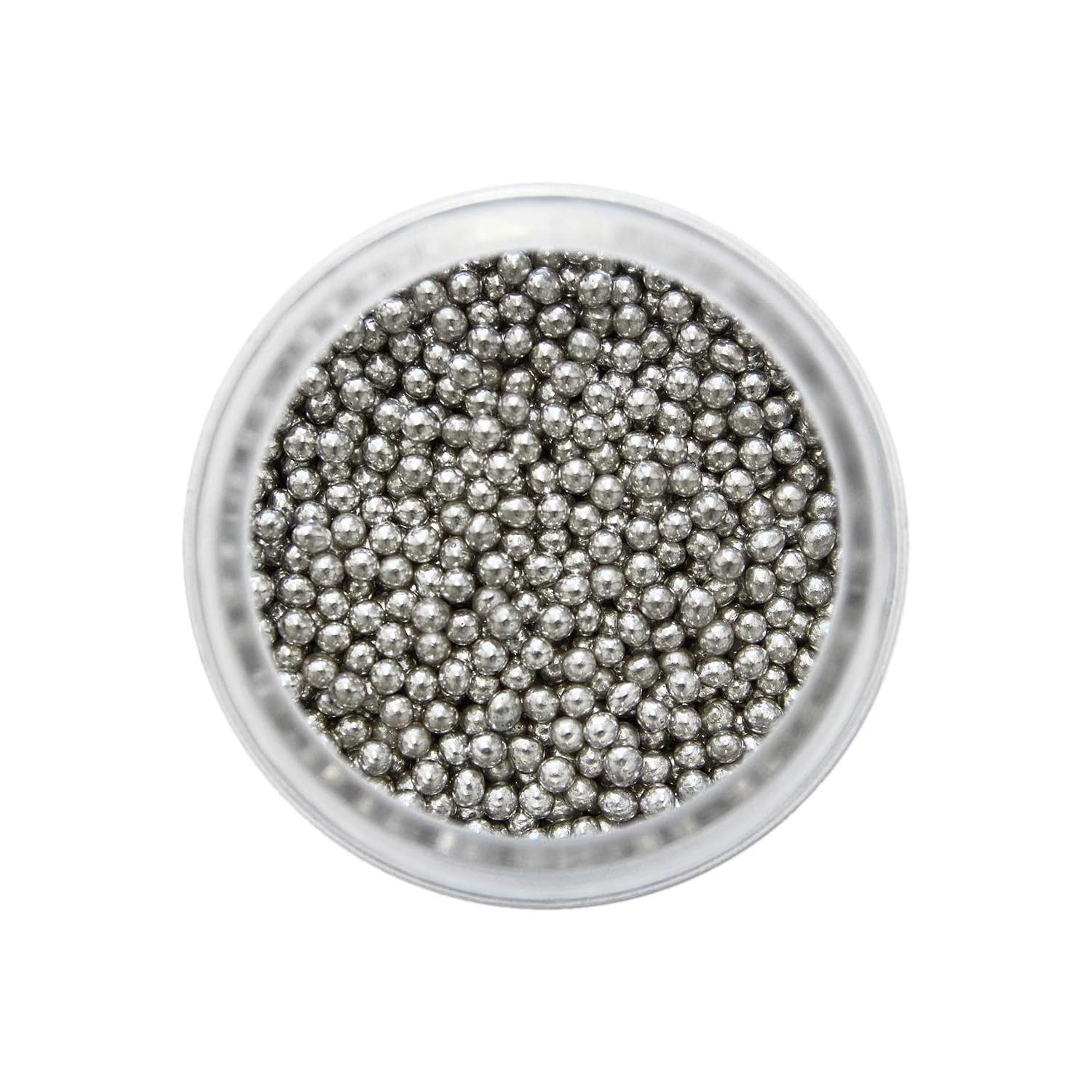 SILVER BALLS 4MM 100GMS