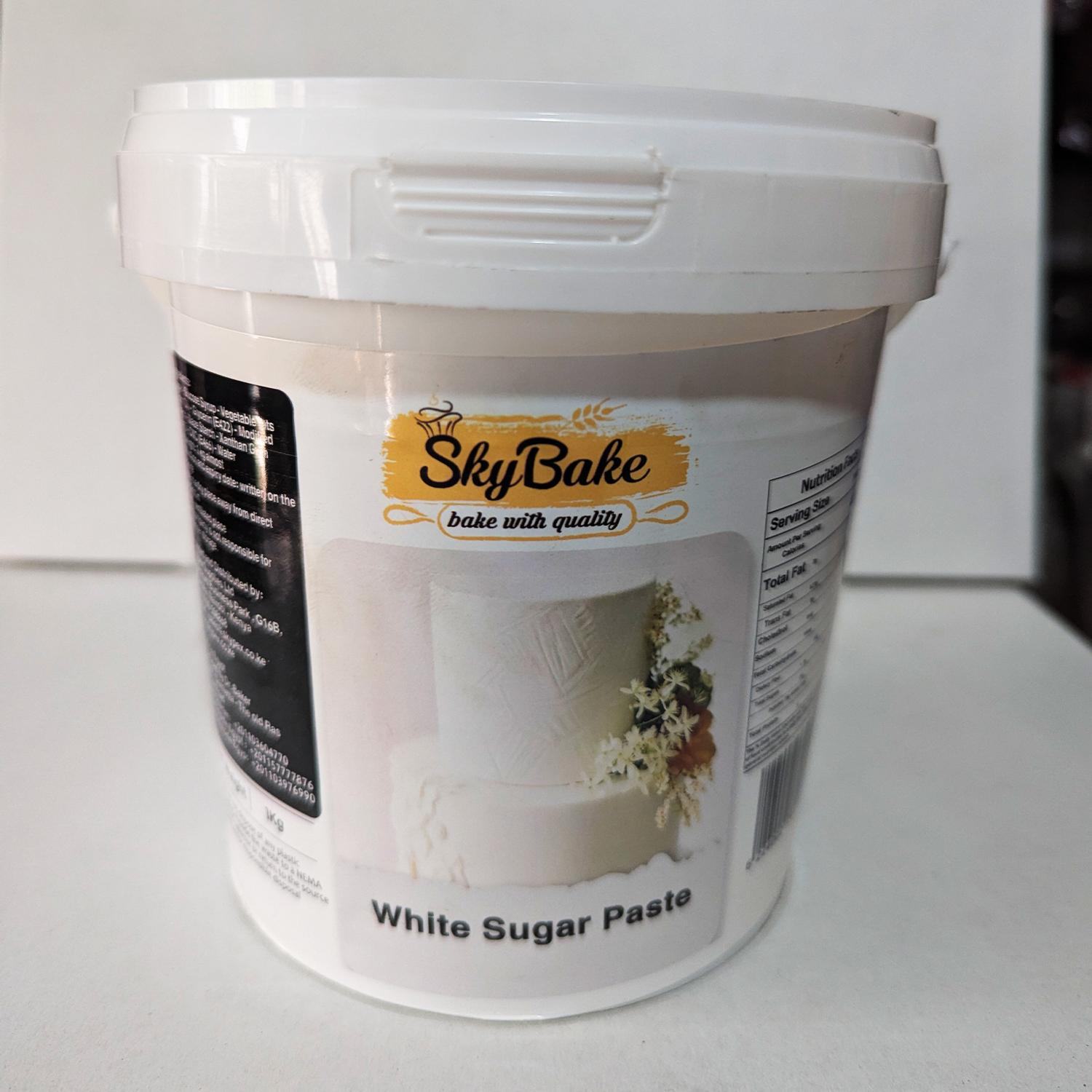 SKYBAKE WHITE SUGARPASTE FONDANT 1KG