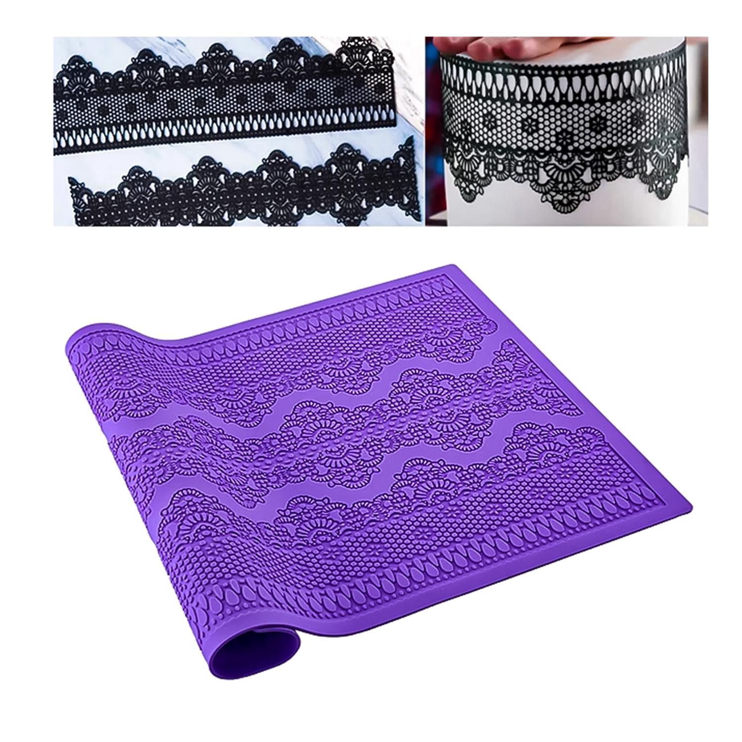 SLM0020 SILICONE SUGAR LACE MAT 39.8*17