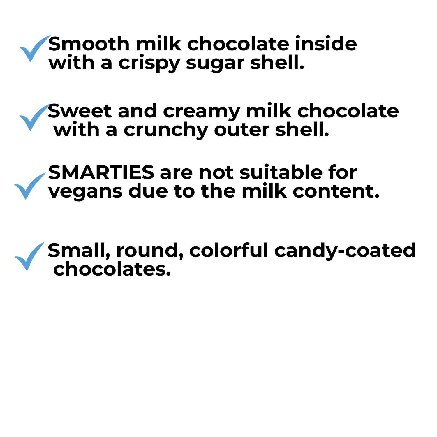 SMARTIES CHOCOLATE BEANS 30GMS