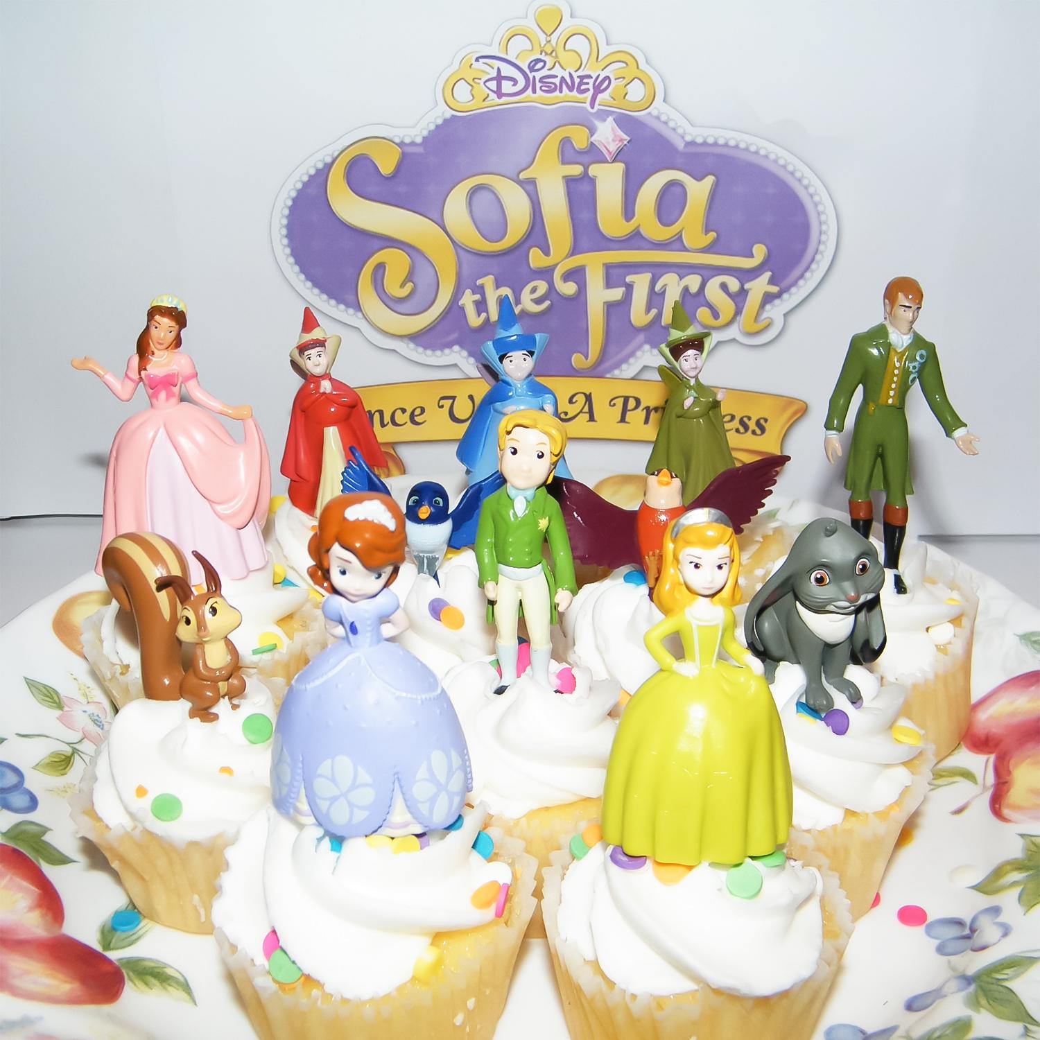 SOFIA THE FIRST CAKE TOPPER SET
