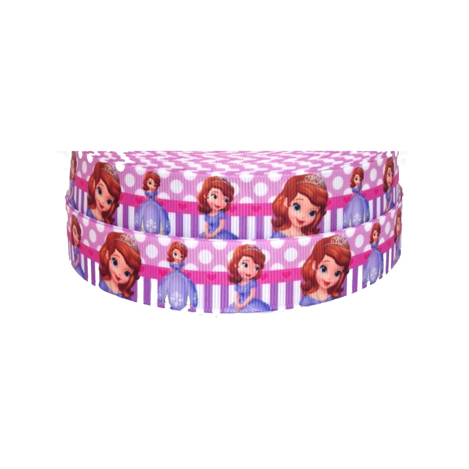 SOFIA THE FIRST GROSGRAIN RIBBON ROLL