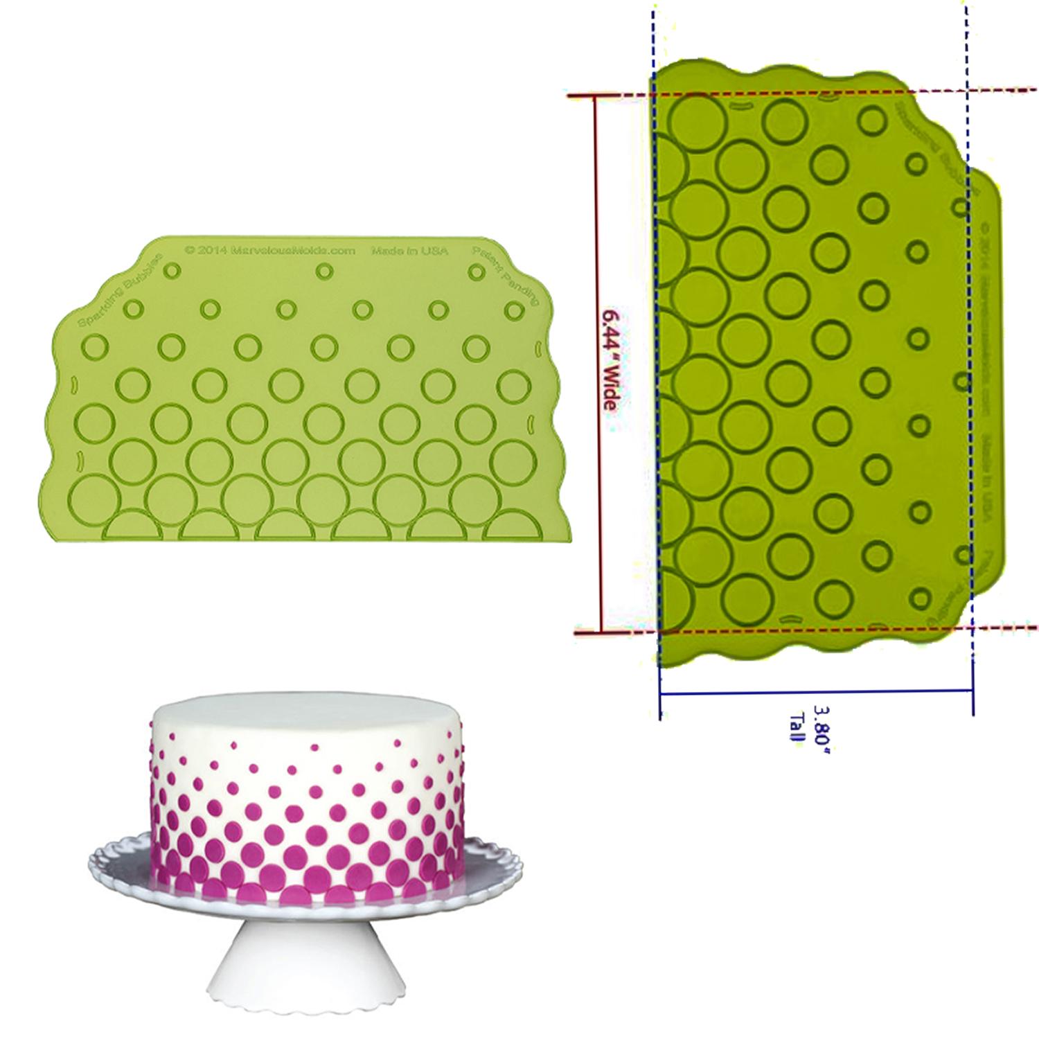 SOM0022 SPARKLING BUBBLE ONLAY MAT