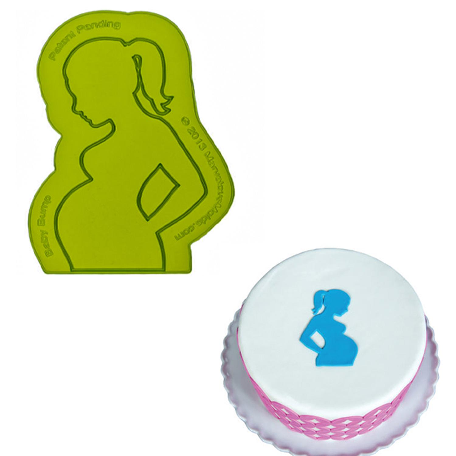 SOM0031 BABY BUMP SILICON ONLAY MOLD