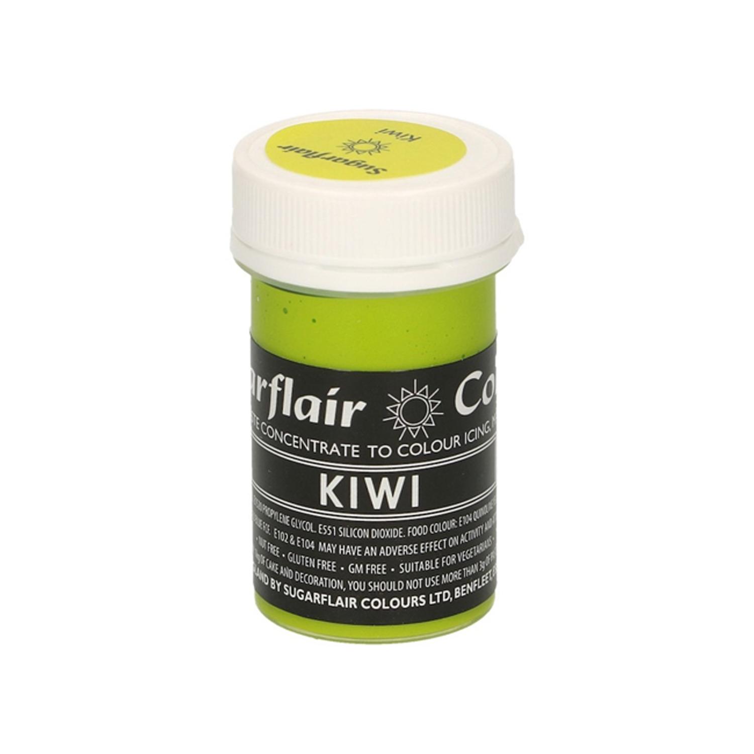 SUGARFLAIR COLOURS PASTEL PASTE KIWI 25GMS